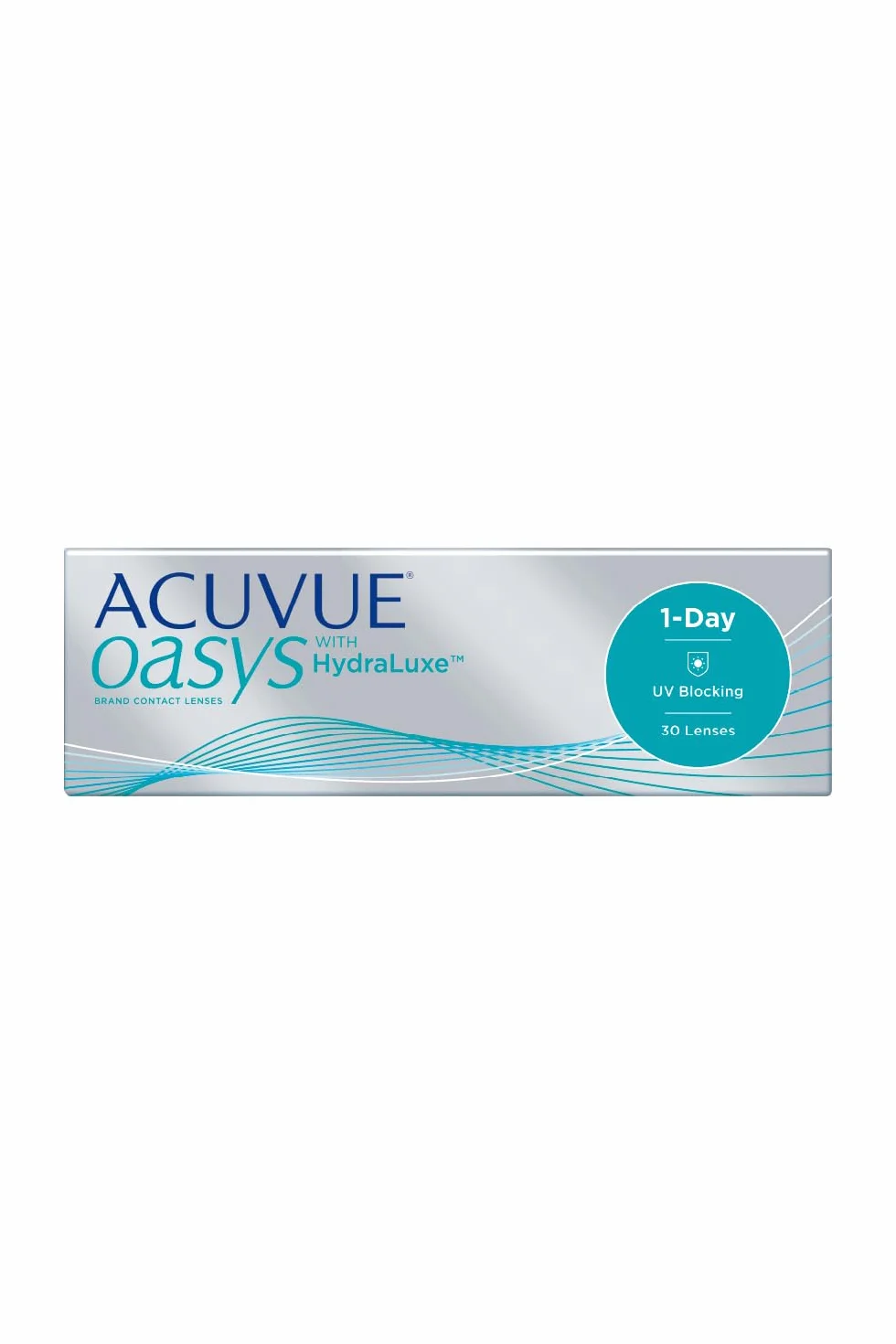 ACUVUE OASYS 1-DAY HydraLuxe soczewki kontaktowe 30 sztuk UV