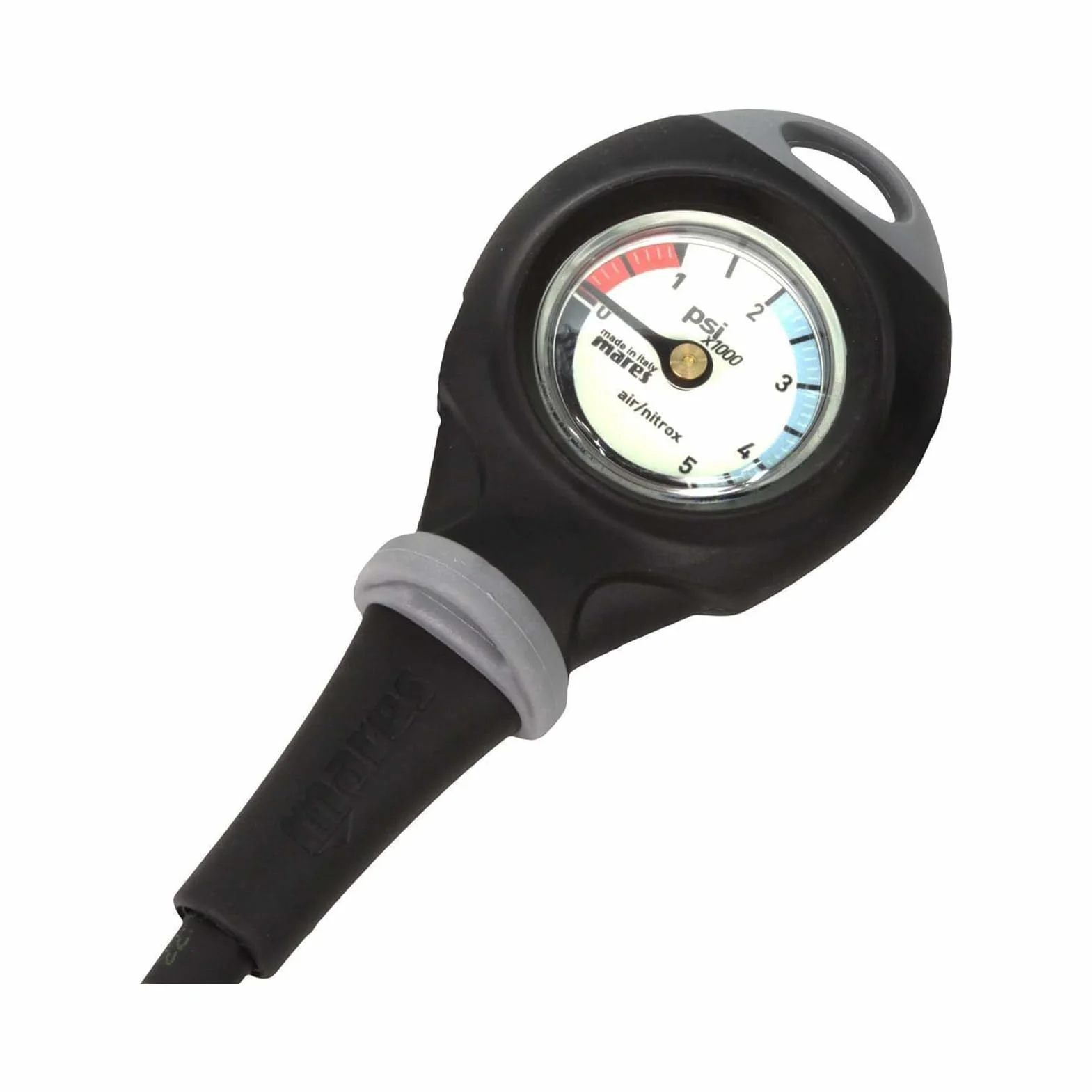 Mares Instrument Mission 1 - Manómetro, Color Negro, Talla Bx