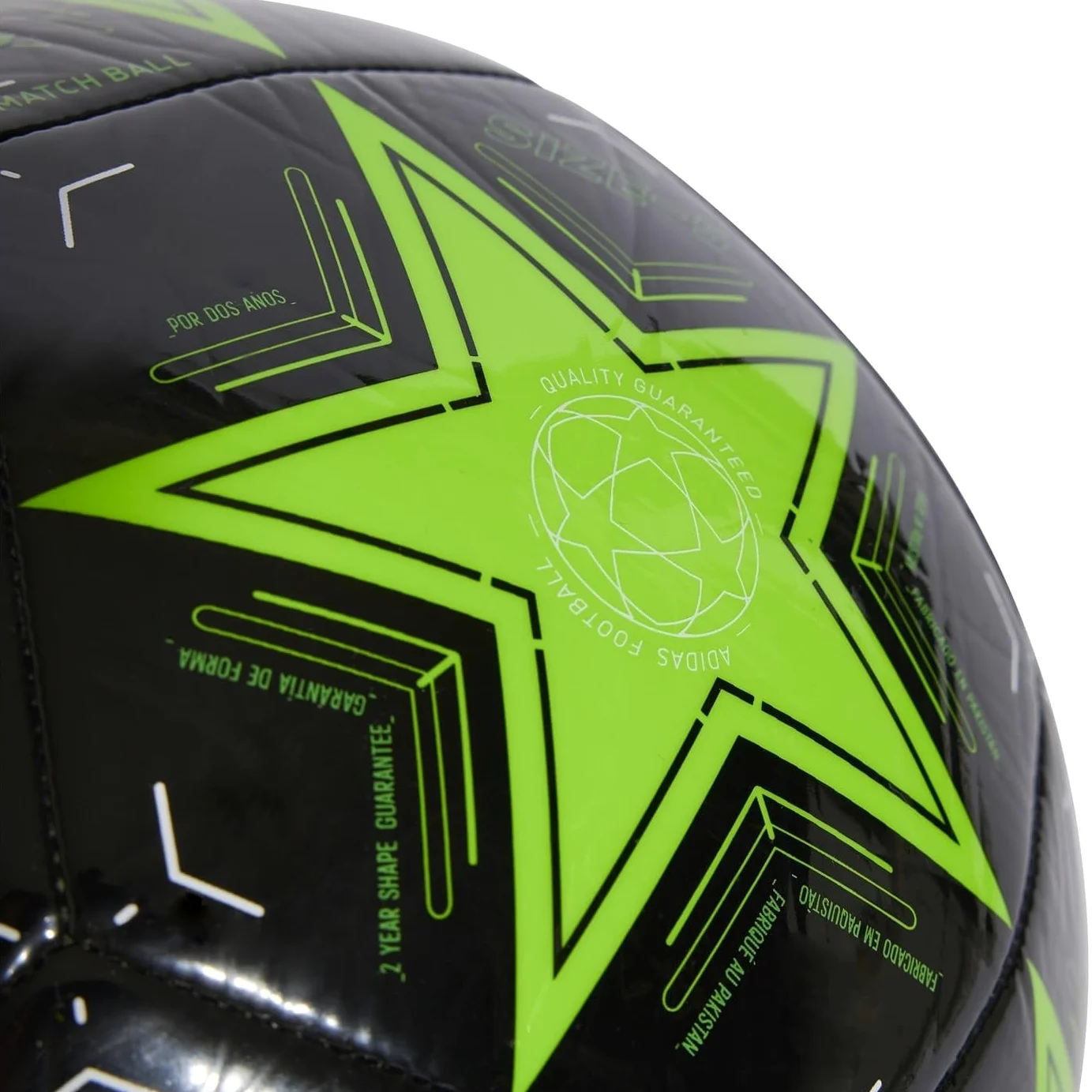 adidas UEFA Champions League Club Ball IX4067, Unisex Footballs, Black, 4 EU