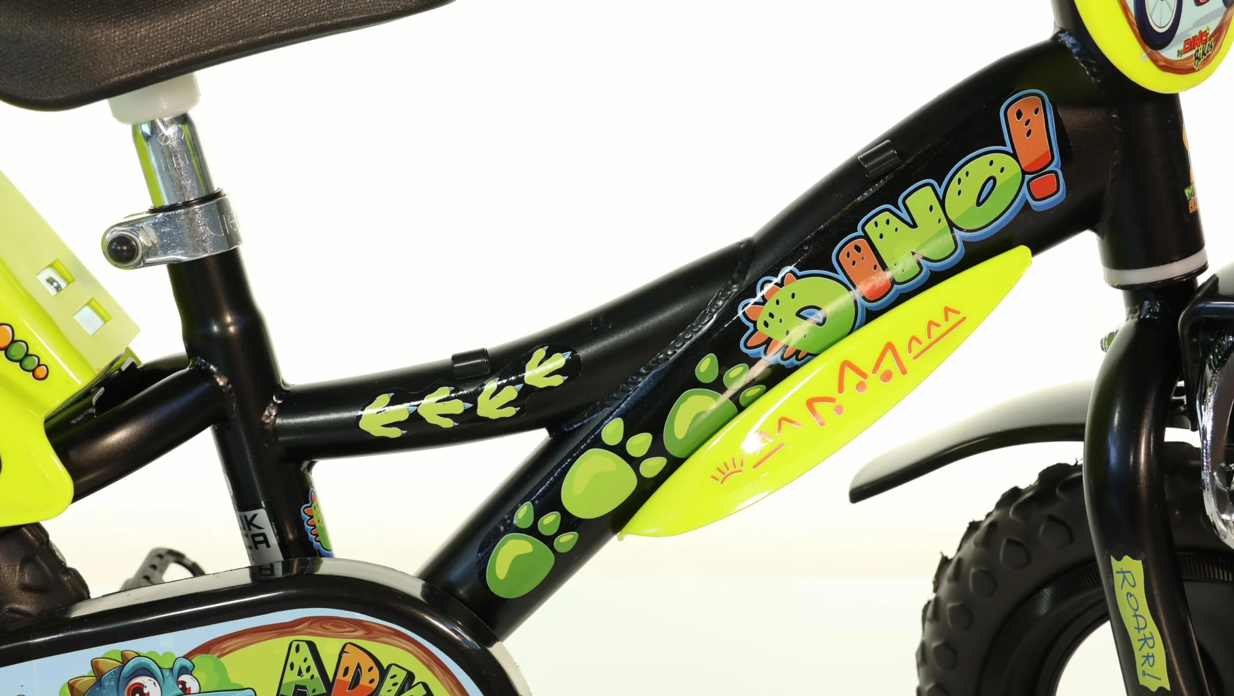 Dino Bikes Bicicleta 12 Pulgadas para niños Dinosaurios