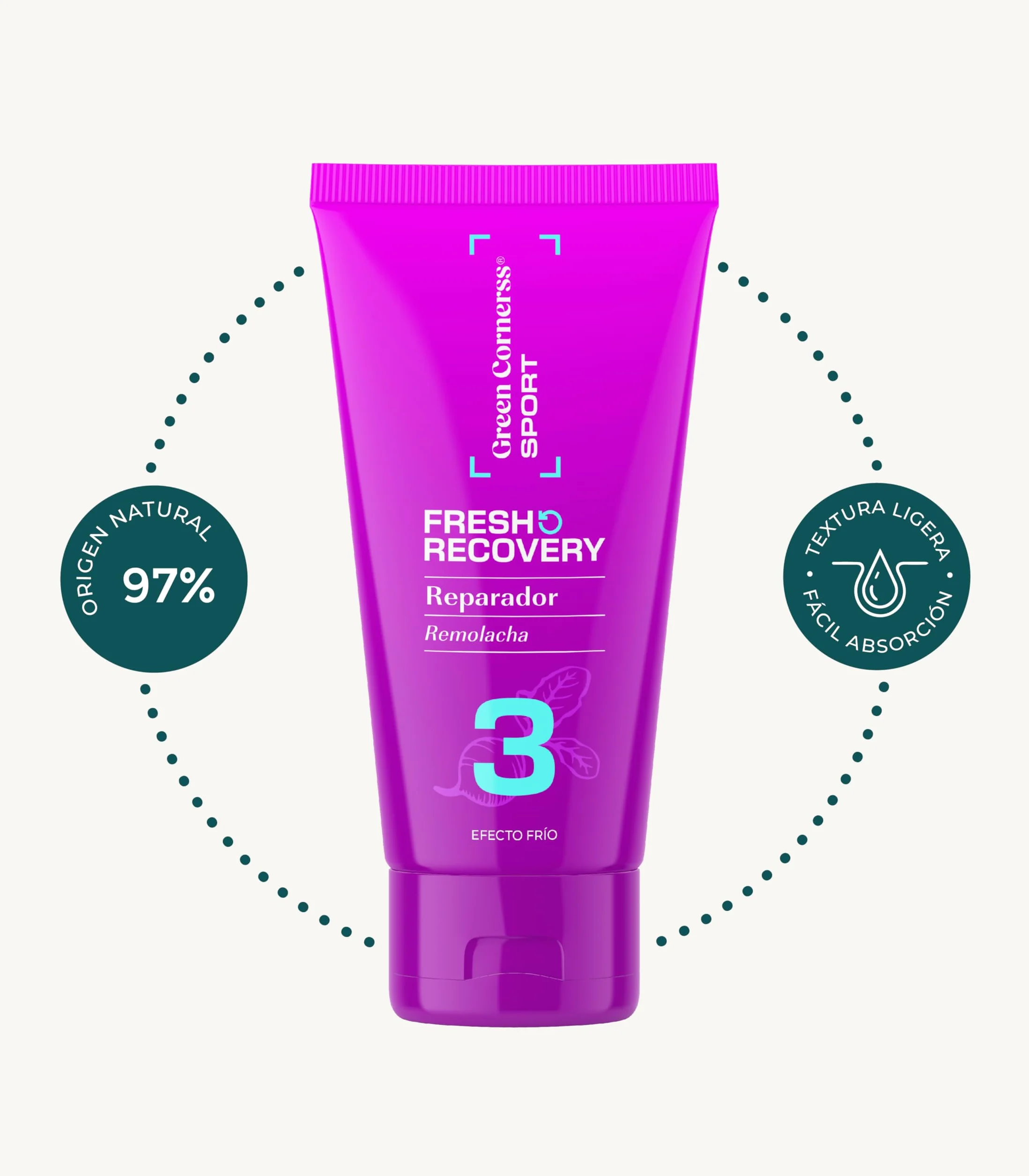 VERDELISS PACK GREEN CORNERSS SPORT Calentamiento Pre-Ejercicio Anti-Rozaduras Recuperación Post-Ejercicio 50ml 30g 50ml