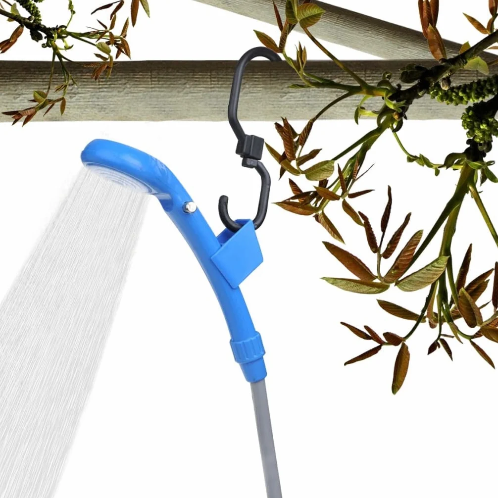 PRO PLUS - Kit de Ducha portátil 12 V, Color Gris y Azul
