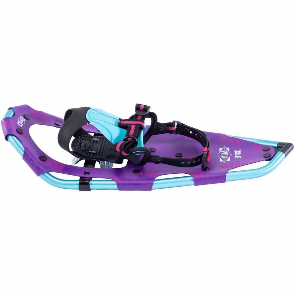ATLAS 16E0013 - Raquetas de Nieve Unisex Juvenil, Color Morado