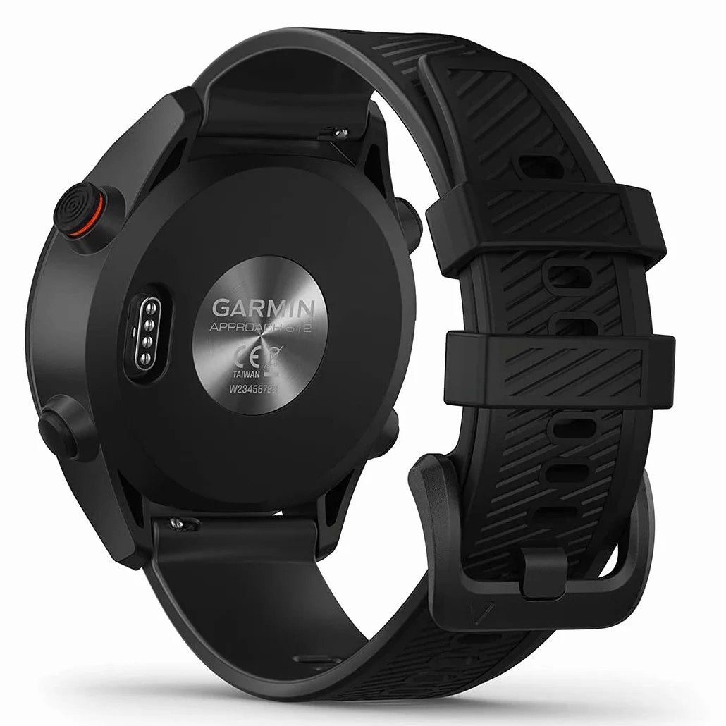 Garmin Approach S12 Reloj Golf Campos Preinstalados Bluetooth Resistente Agua Gris