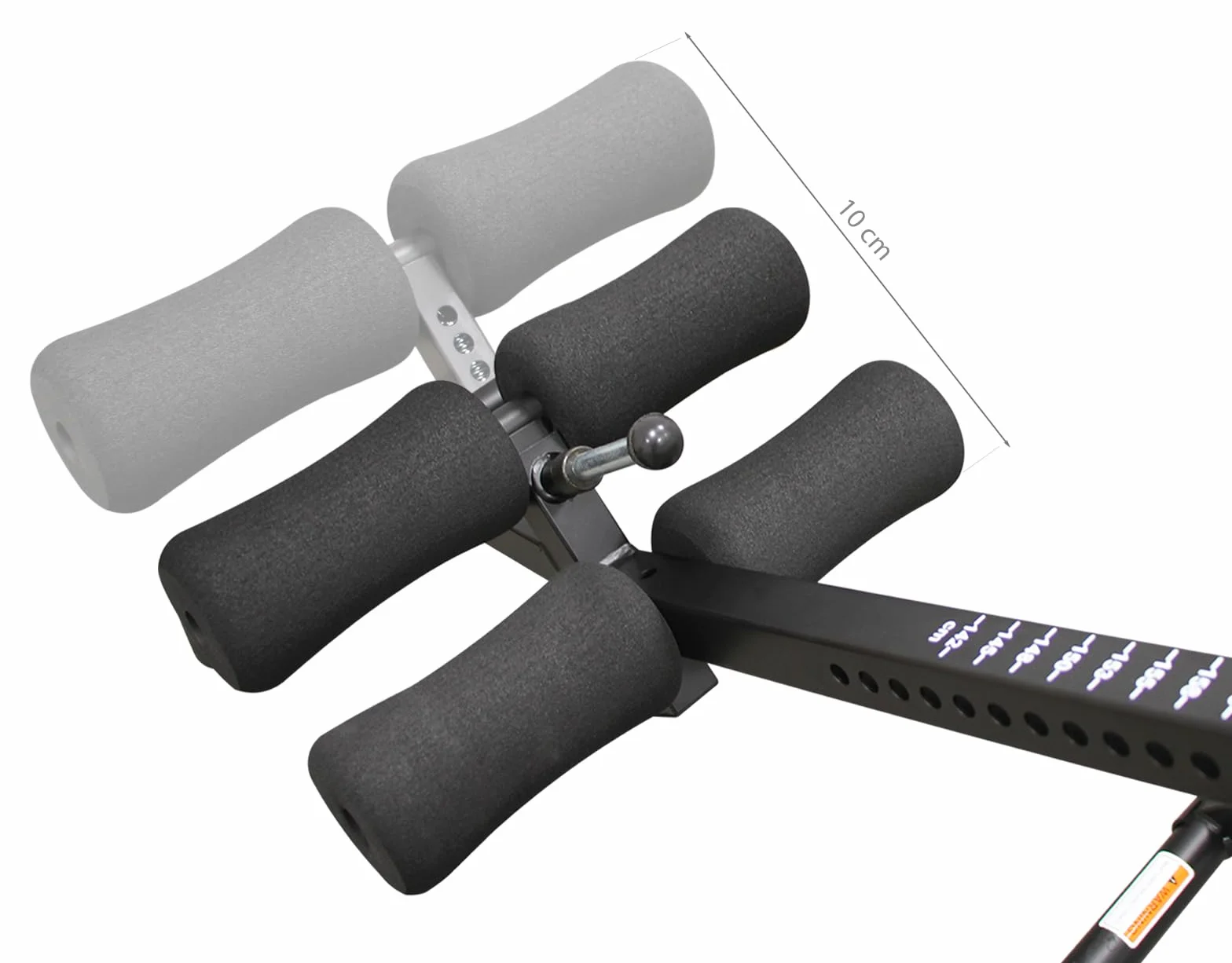 QUIRUMED WELLCORE - Tabla de Inversión | Alivio de Tensión Muscular | Altura y Reposapiés Regulables | Soporta hasta 150 kg | Estructura de Aluminio, Negro