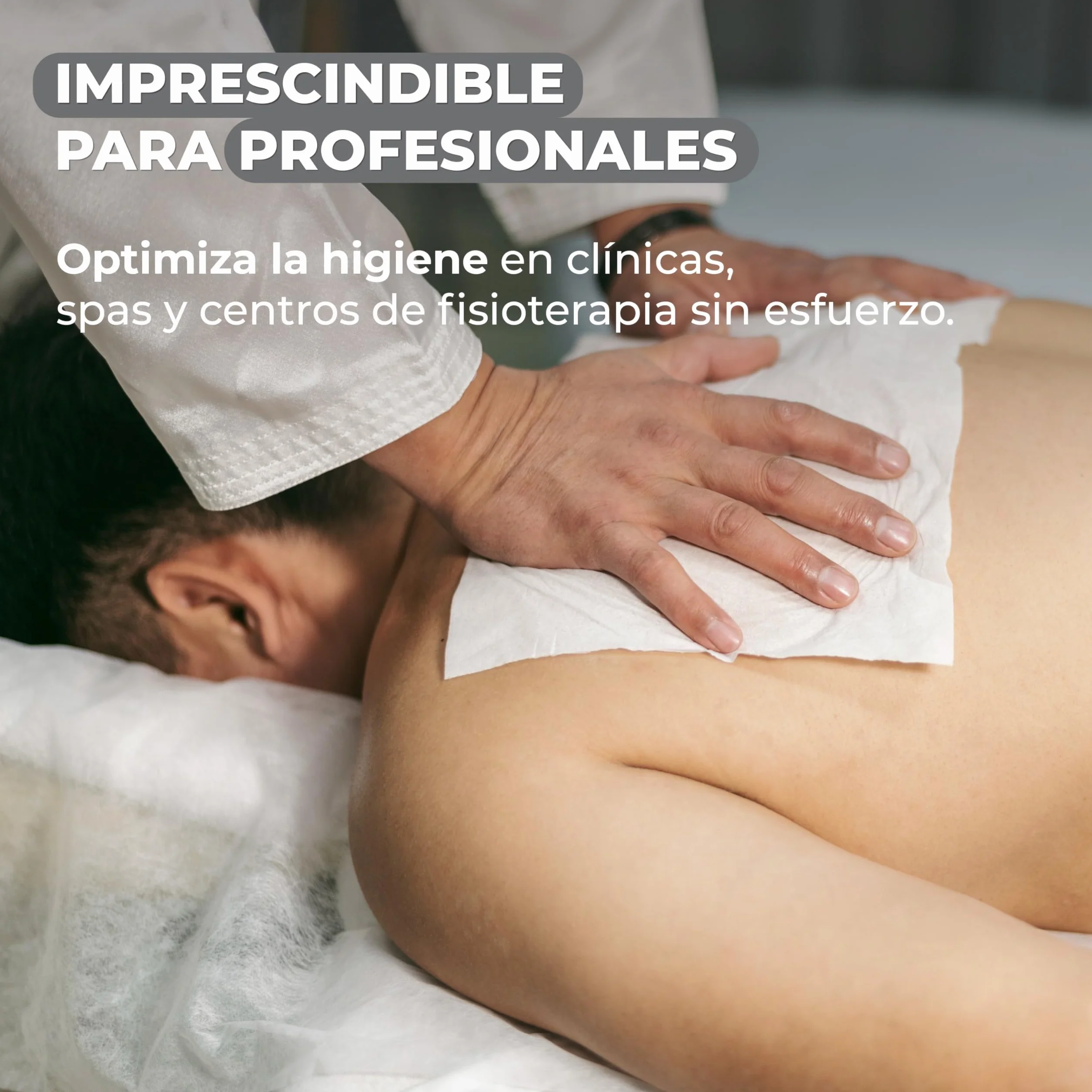 MUNTRADE Protector Desechable para Cabezal de Camilla 48 cm x 48,5 cm Fundas Desechables 100 Unidades