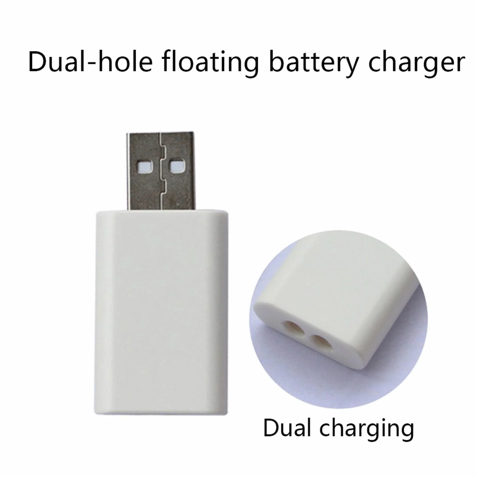 Batería recargable CR322 y cargadores de doble puerto para equipo de pesca con interfaces USB, cargadores electrónicos de pesca