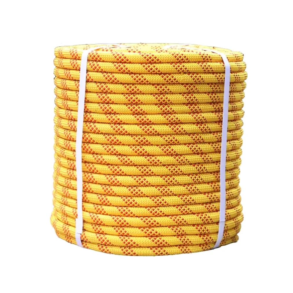 Cuerda Poliéster En Rollo - Cordón Trenzado Cuerda Multiusos para Exterior Amarre Nautica