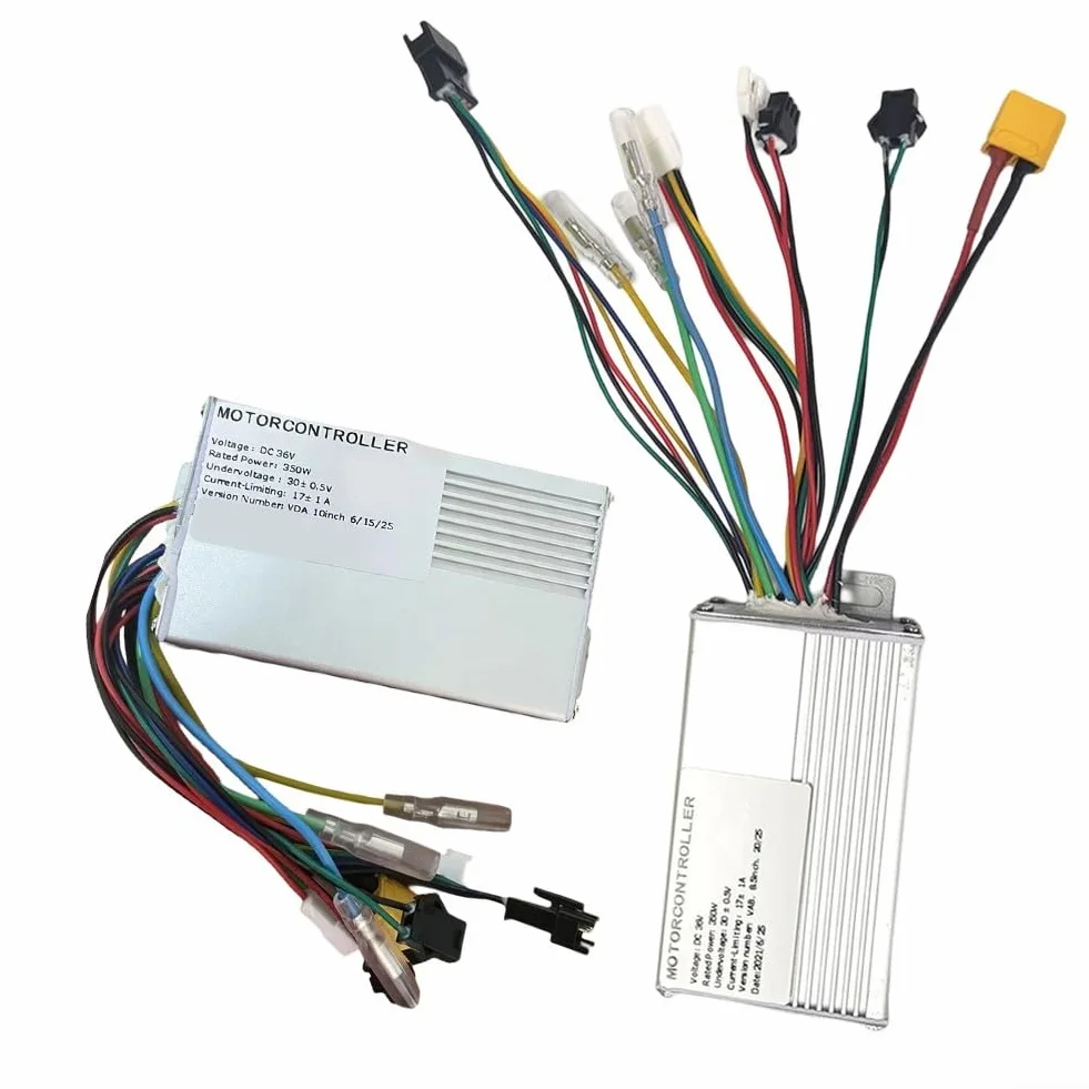 Controlador de motor eléctrico 36V 350W para scooter E9T ES9, pieza de repuesto aleación aluminio