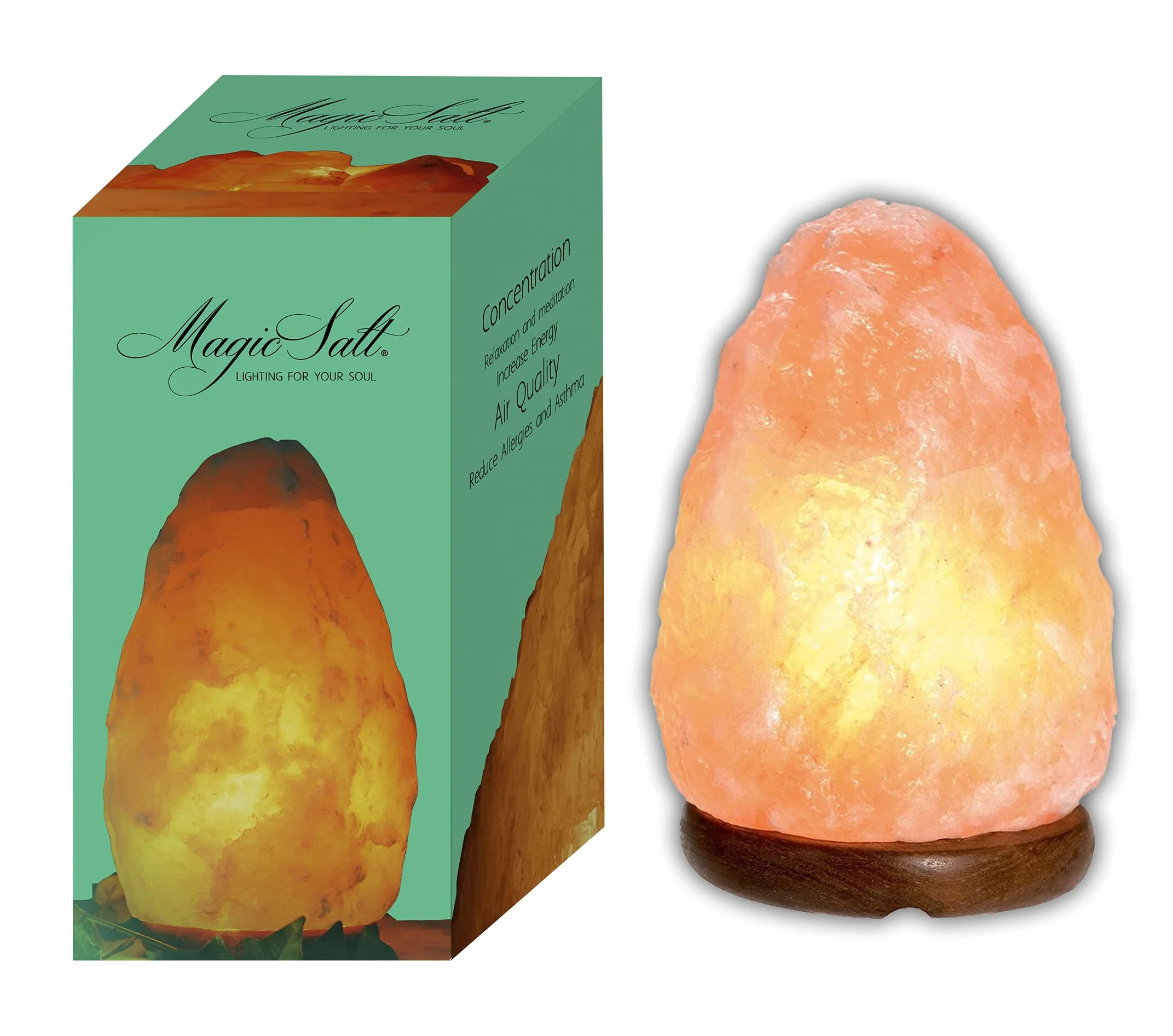 Lámpara de sal del Himalaya Magic Salt 2kg