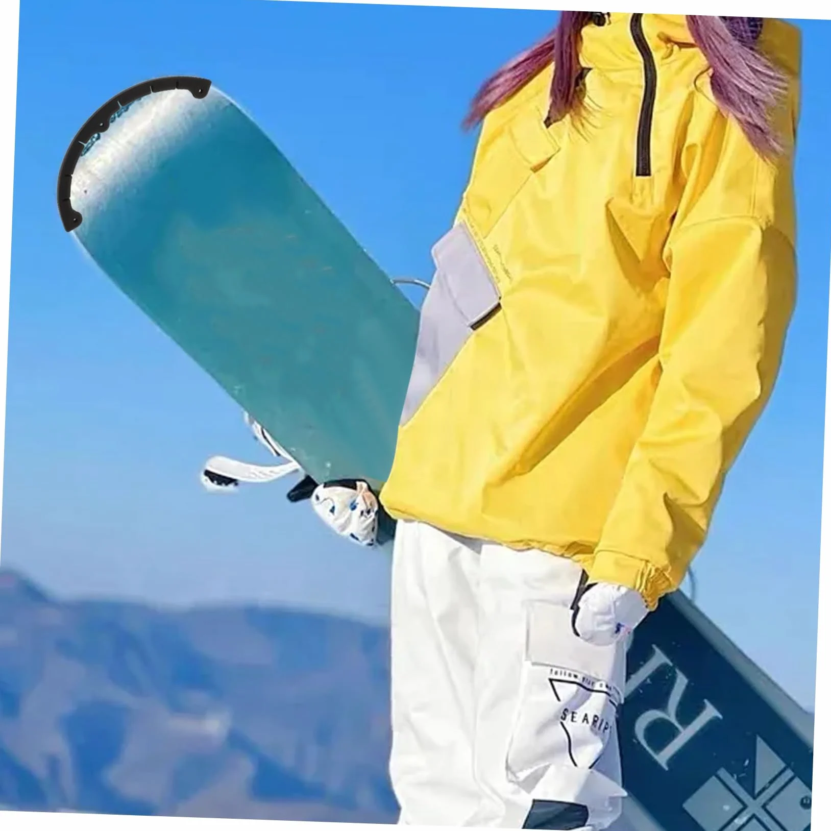 Funda Protectora para Tabla de Snowboard Y Patineta para Mujeres Y Hombres Protector de Borde para Tabla de Skate Protector de Punta de Esquí Fundas para Tabla de Skate Accesorios
