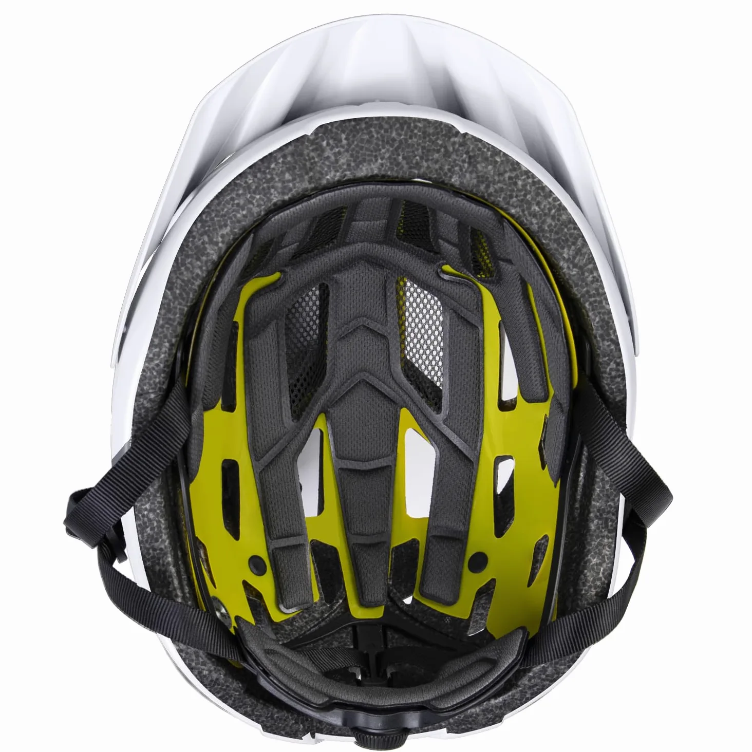 Outdoor Master - Casco de bicicleta para hombre y mujer – Modelo GEM con sistema MIPS, 25 tomas de aire, visera extraíble – Ajuste ajustable – Excelente para ciclismo y monopatín
