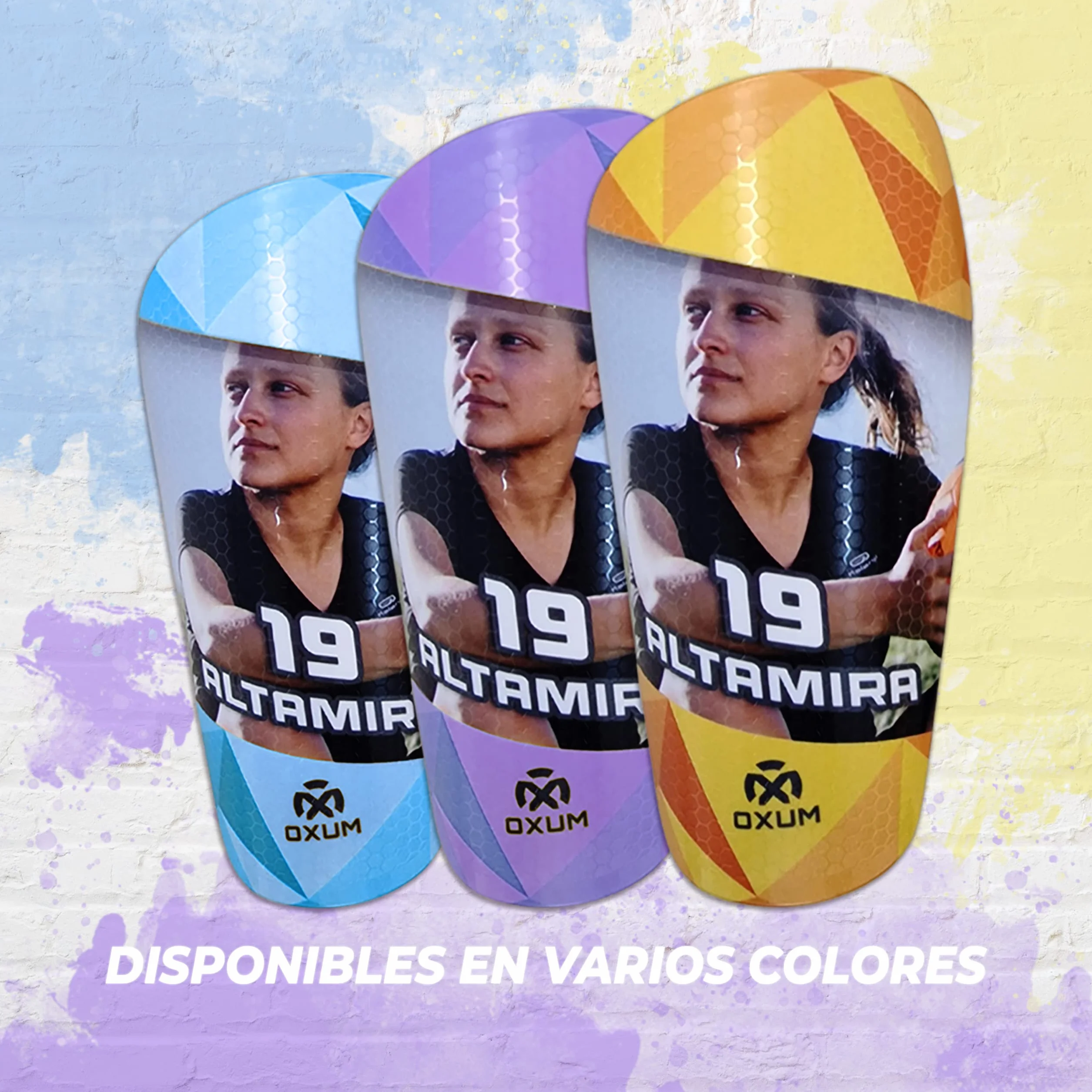 Oxum Sport - Espinilleras de Fútbol Personalizadas para niños y Adultos - Incluye tu número, tu Foto y tu Nombre para Personalizar Tus espinilleras. Bolsita para espinilleras de Regalo - Gama Pro