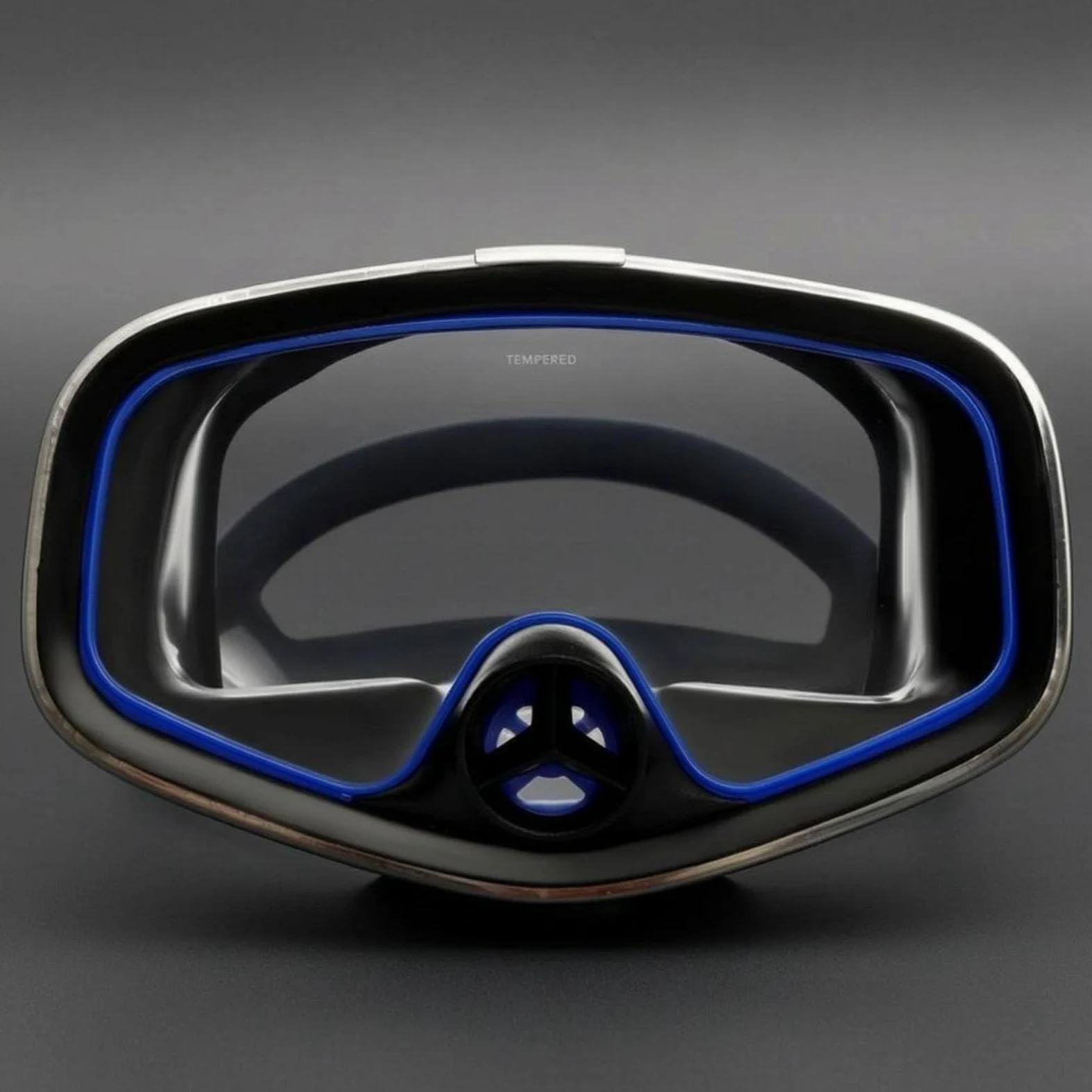 Gafas de Natación para Adulto Máscara Visor de Buceo Antivaho Lente de Vidrio Templado Correa Ajustable Sello Ergonómico Aptas para Esnórquel Natación Entrenamiento en Piscina