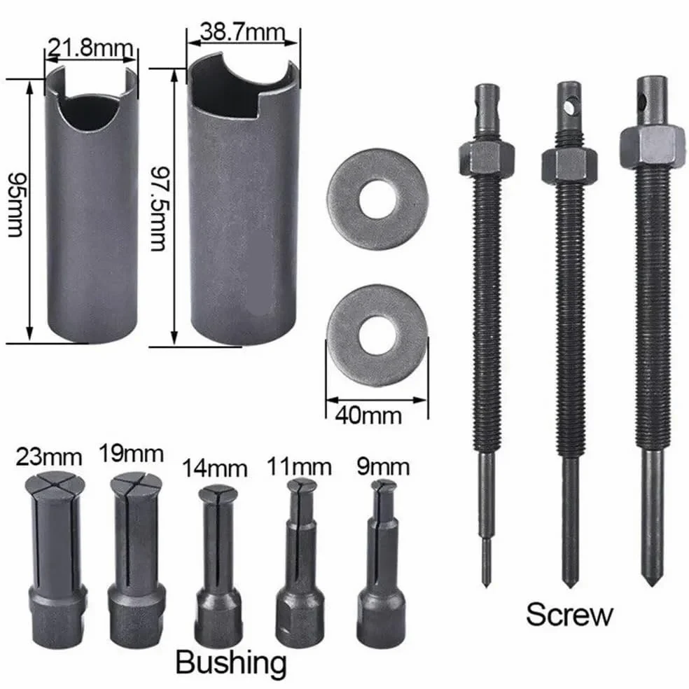 Herramienta desmontaje cojinetes bicicleta, extractor, kit extracción motocicletas, accesorios reparación ciclismo Palancas moto