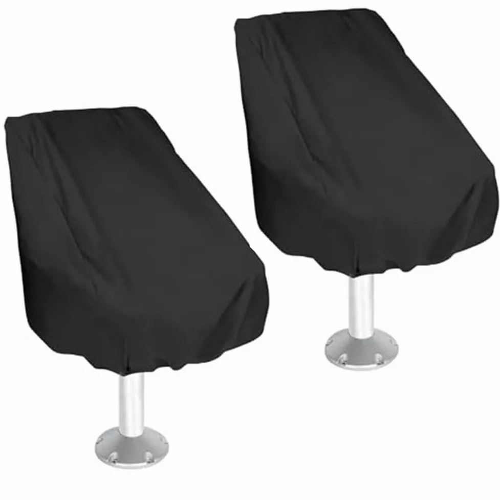 2pcs Fundas para el Asiento del capitán de Barco,Compatible con Nautique Ski Nautique 200 2019–2025, Funda Protectora