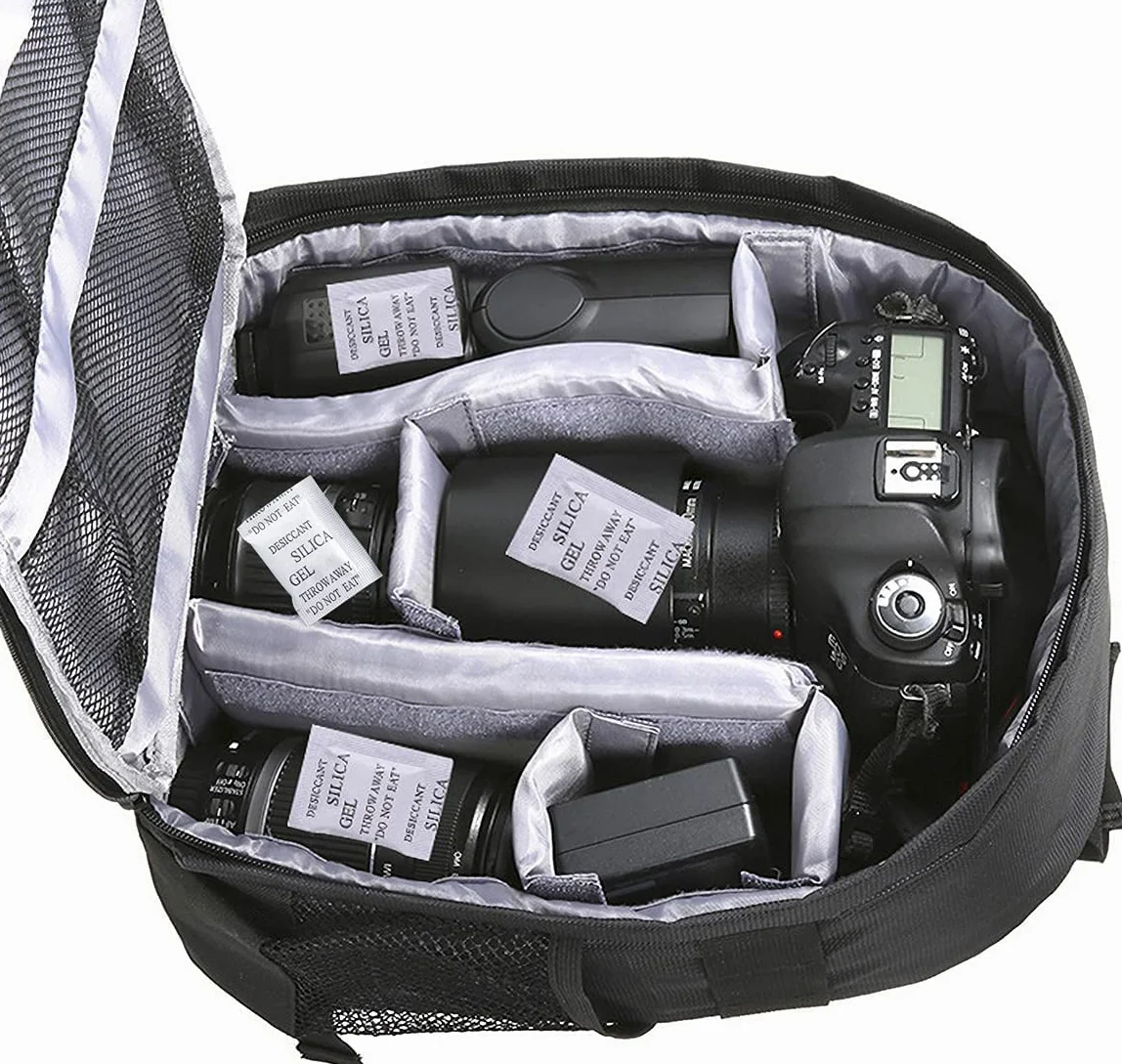 100 Paquetes Bolsas De Gel De Sílice Sachets Desecante Pequeño Absorbente De Humedad Seguro Para Almacenamiento Sin Olor