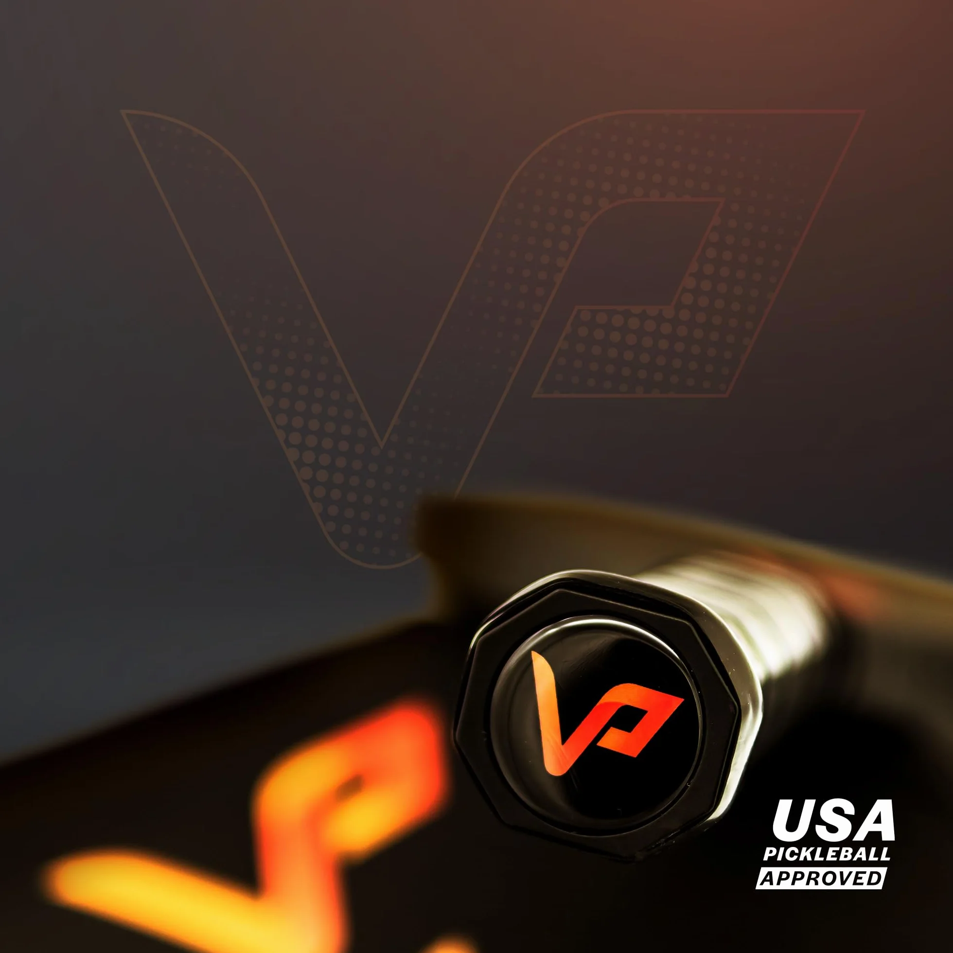 Vatic Pro Pala de Pickleball de Fibra de Carbono de 16 mm, termoformada con Paredes inyectadas de Espuma, Incluye Funda para la Pala