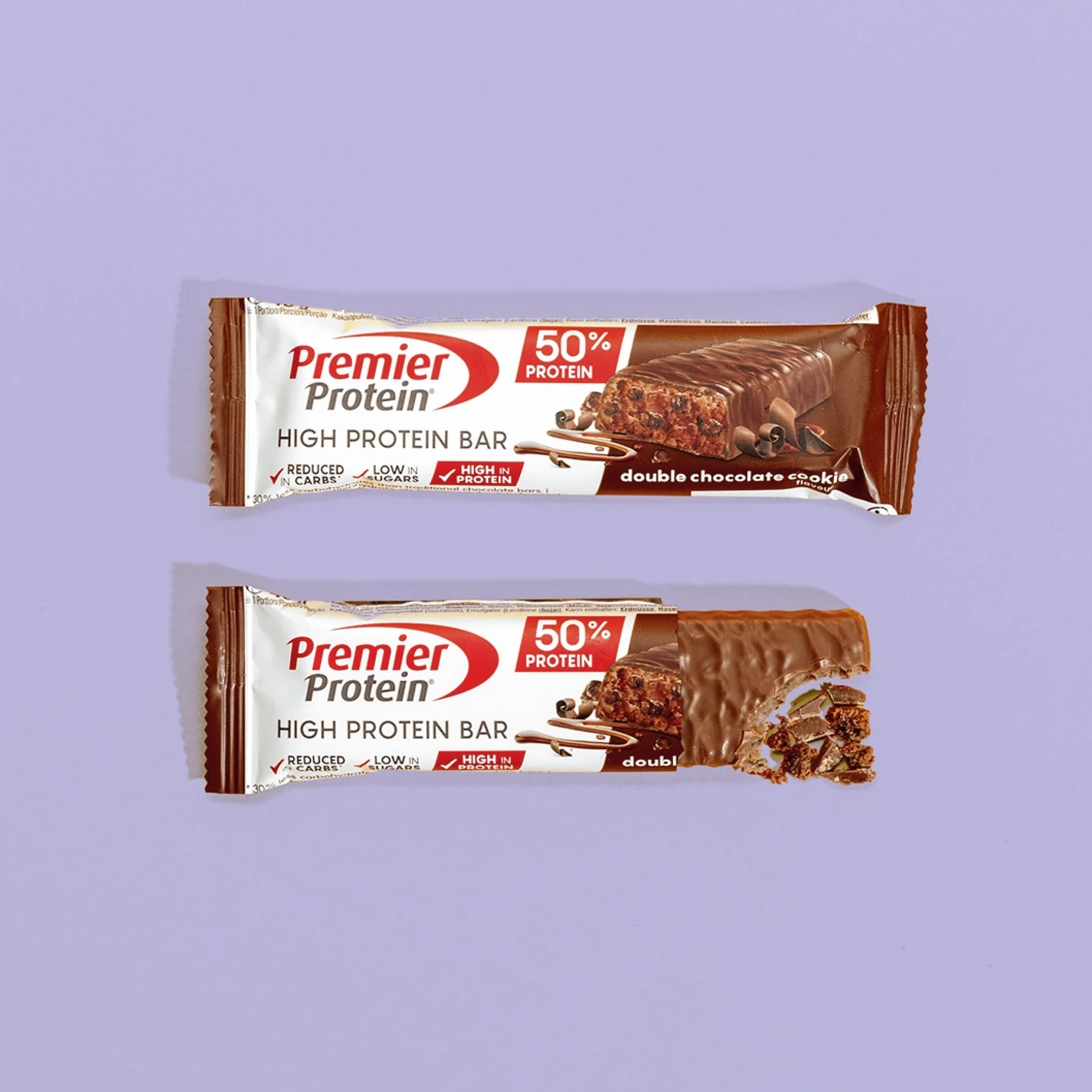 Premier Protein High Protein Bar Double Chocolate Cookie 16x40g