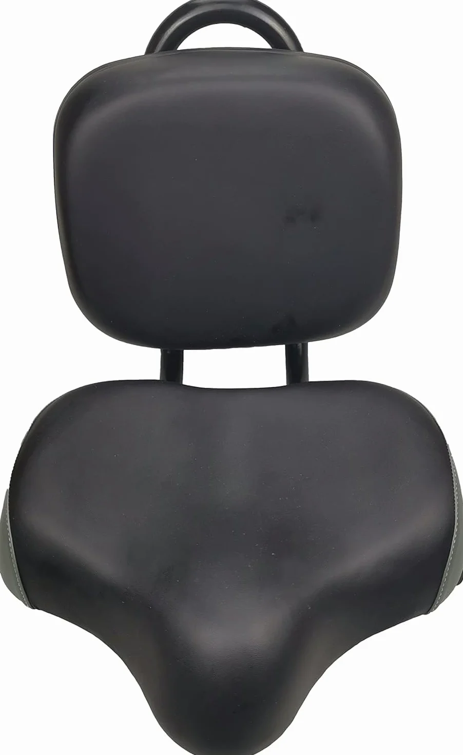 ZUKKA Asiento de Bicicleta con Respaldo, Sillín de Respaldo de Bicicleta Extendido Universal