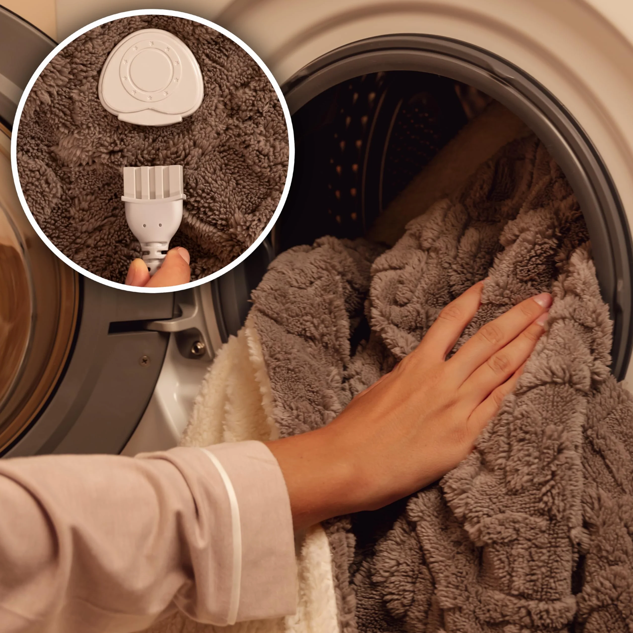Cecotec Manta eléctrica HeatConfort ThermalBlanket Sherpa 160 x 130, Apagado Automático, 9 Niveles de Temperatura