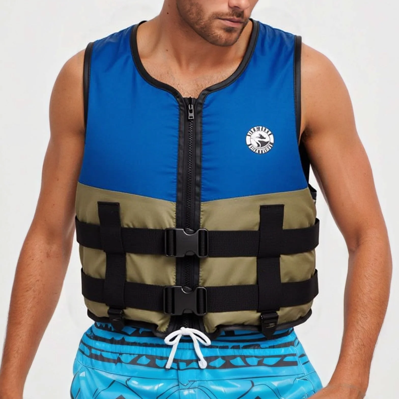 Genérico Chaleco de Ayuda a la Flotabilidad, Flotador Ajuste Fácil Cinturón Ajustable, para Navegación de Vela Ligera y Otras Actividades Acuáticas, Unisex