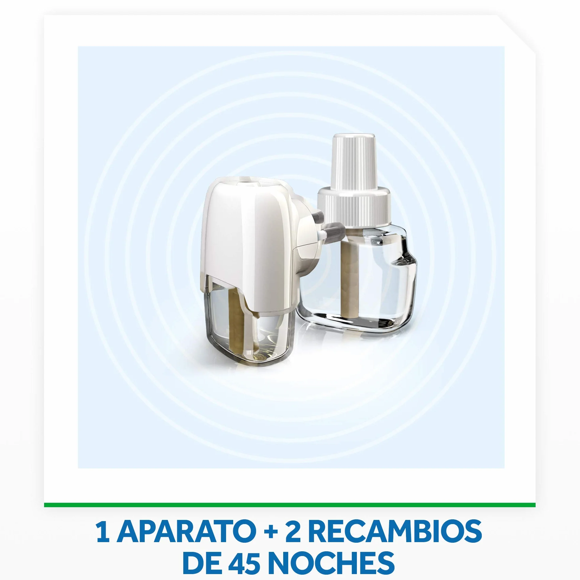 Raid Difusor Eléctrico Anti Mosquitos Comunes y Tigre Aroma Eucalipto con 2 Recambios Blanco