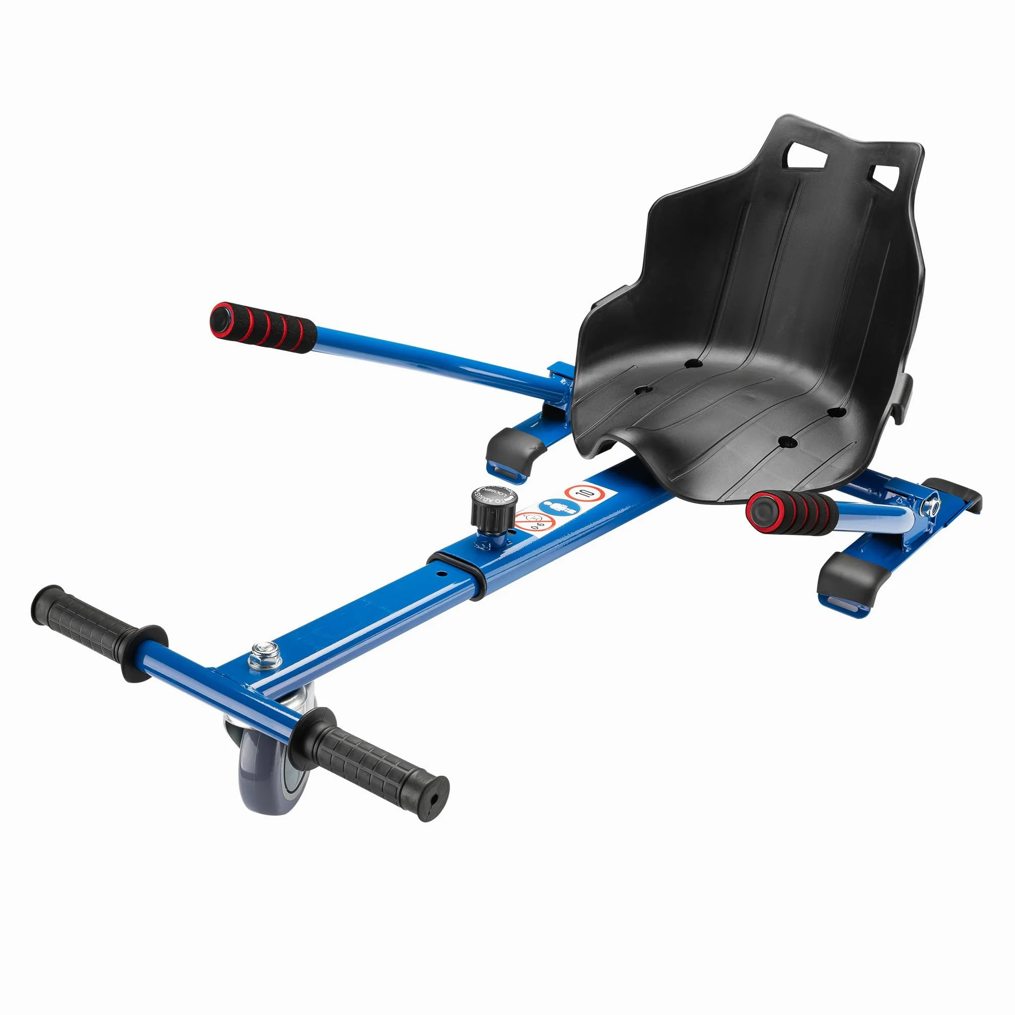 Asiento ajustable para patinete eléctrico, color rojo