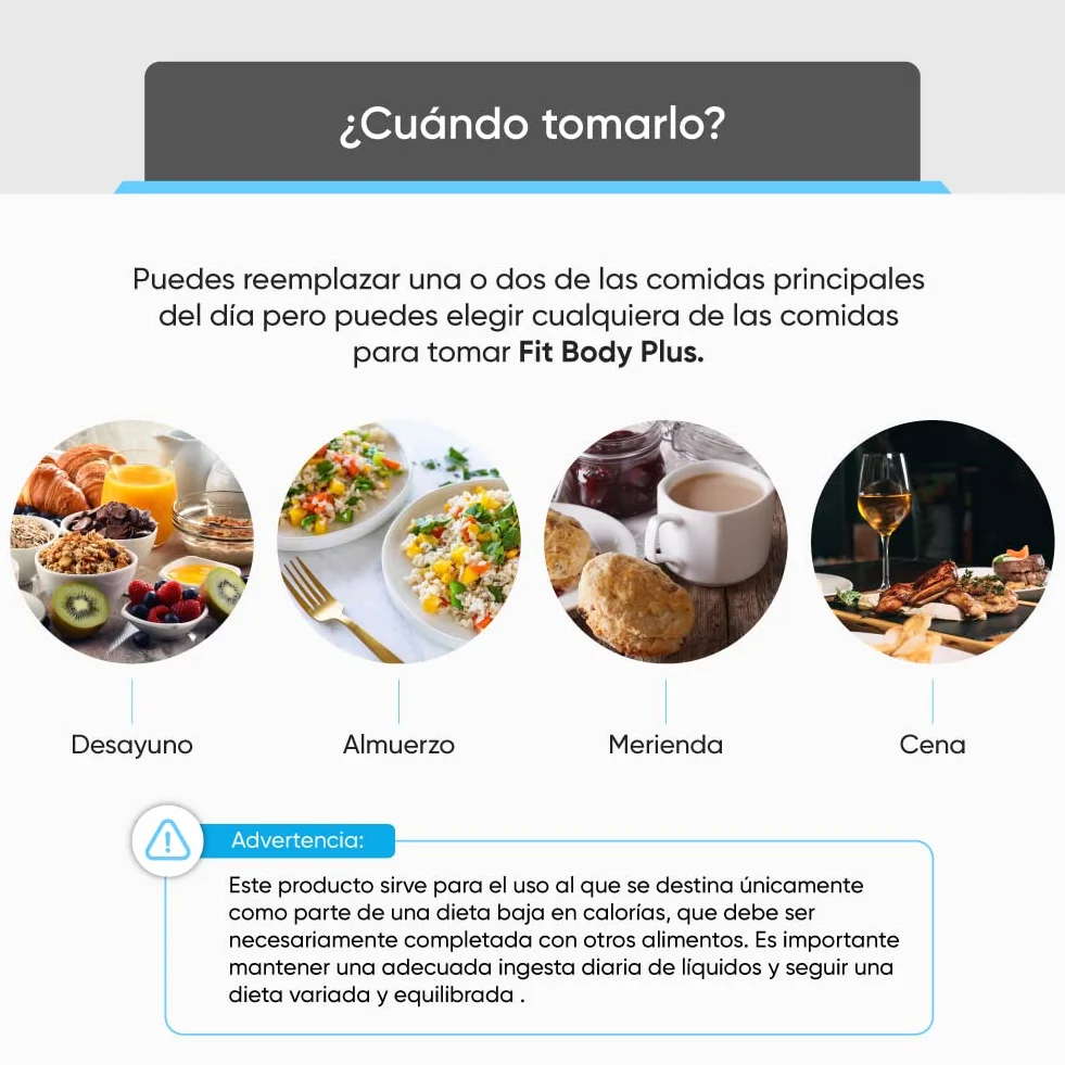 Batidos Sustitutivos de Comida con Proteínas y Colágeno para Control de Peso - Chocolate, Vainilla, Fresa