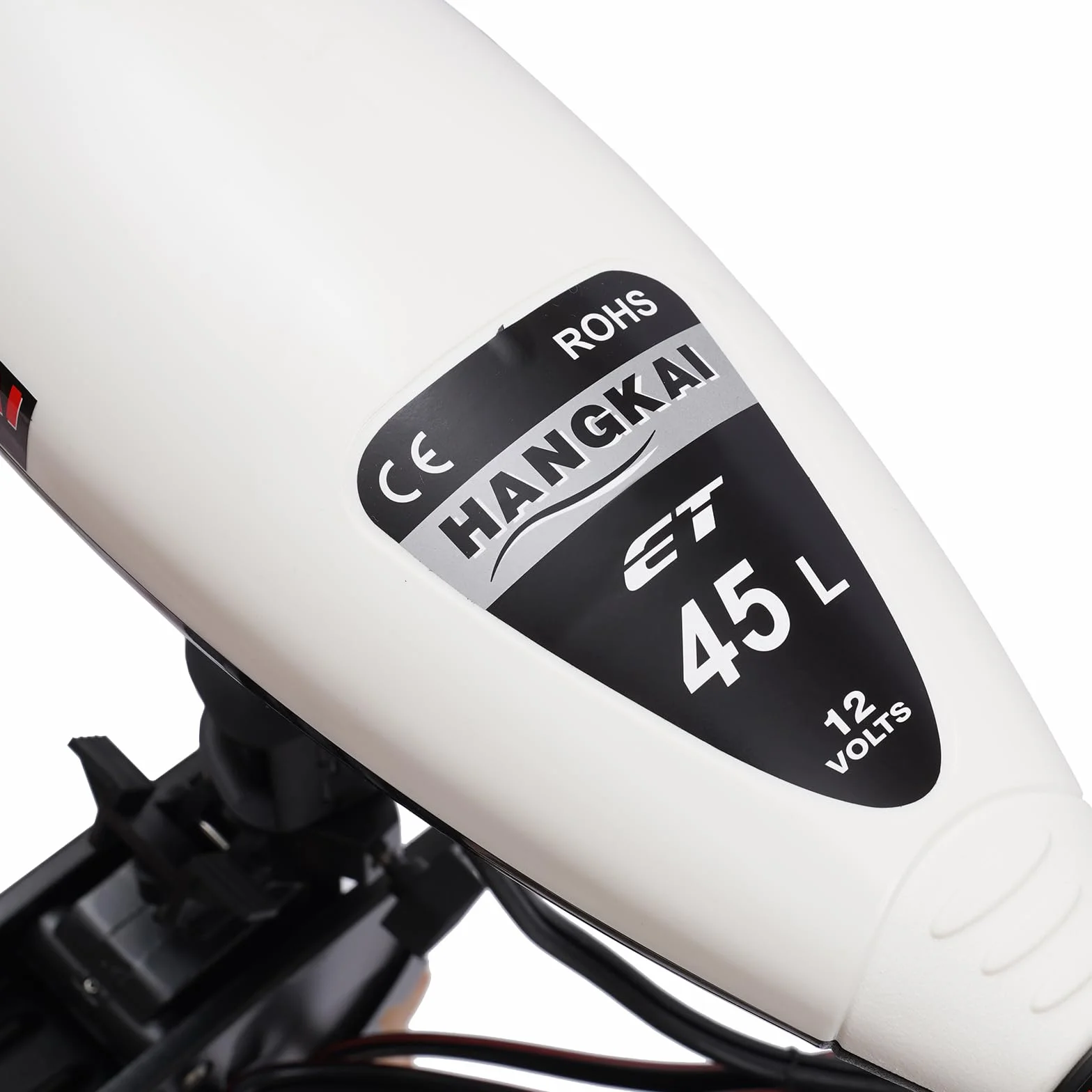 Motor Eléctrico Fueraborda 45 lbs de Empuj, 12V Motor Eléctrico Barco 400kg Capacidad de Carga para Canoa Bote Kayak Botes Inflables