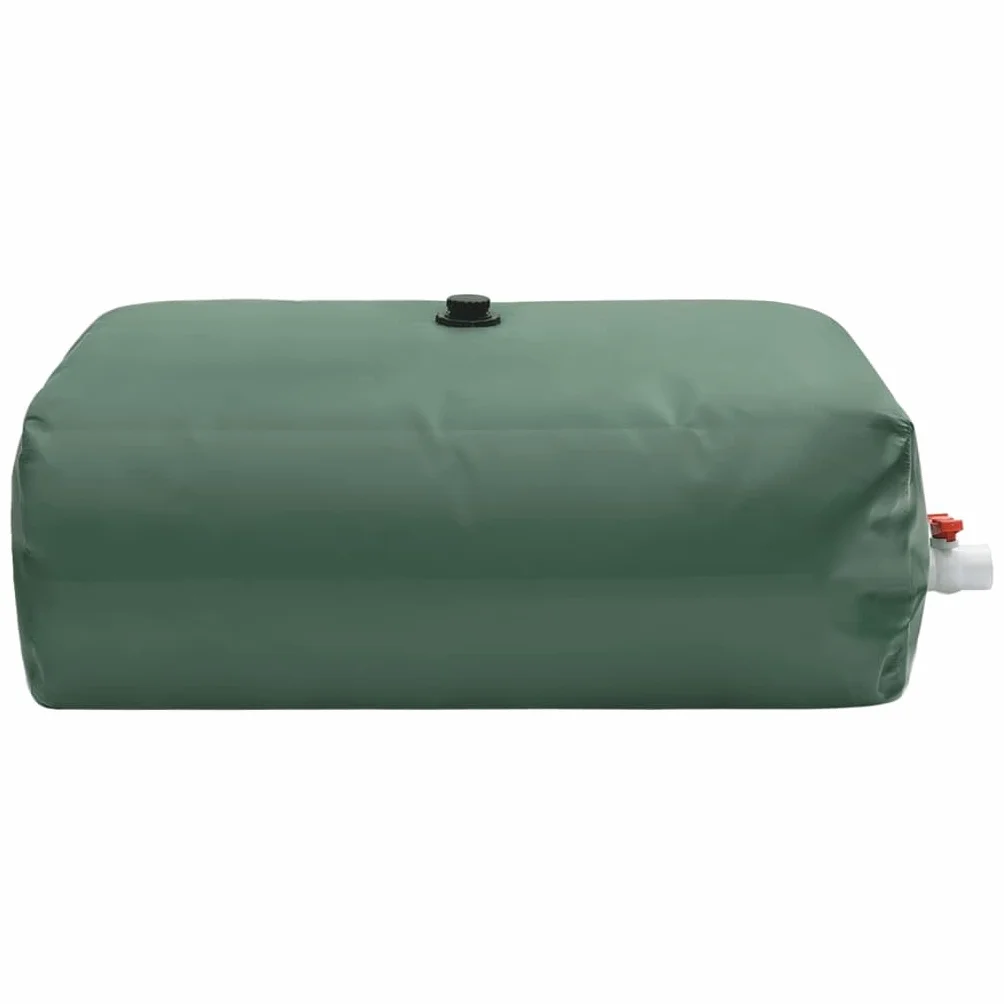 Depósito de Agua Plegable con Grifo (PVC, 360 L), Color Verde