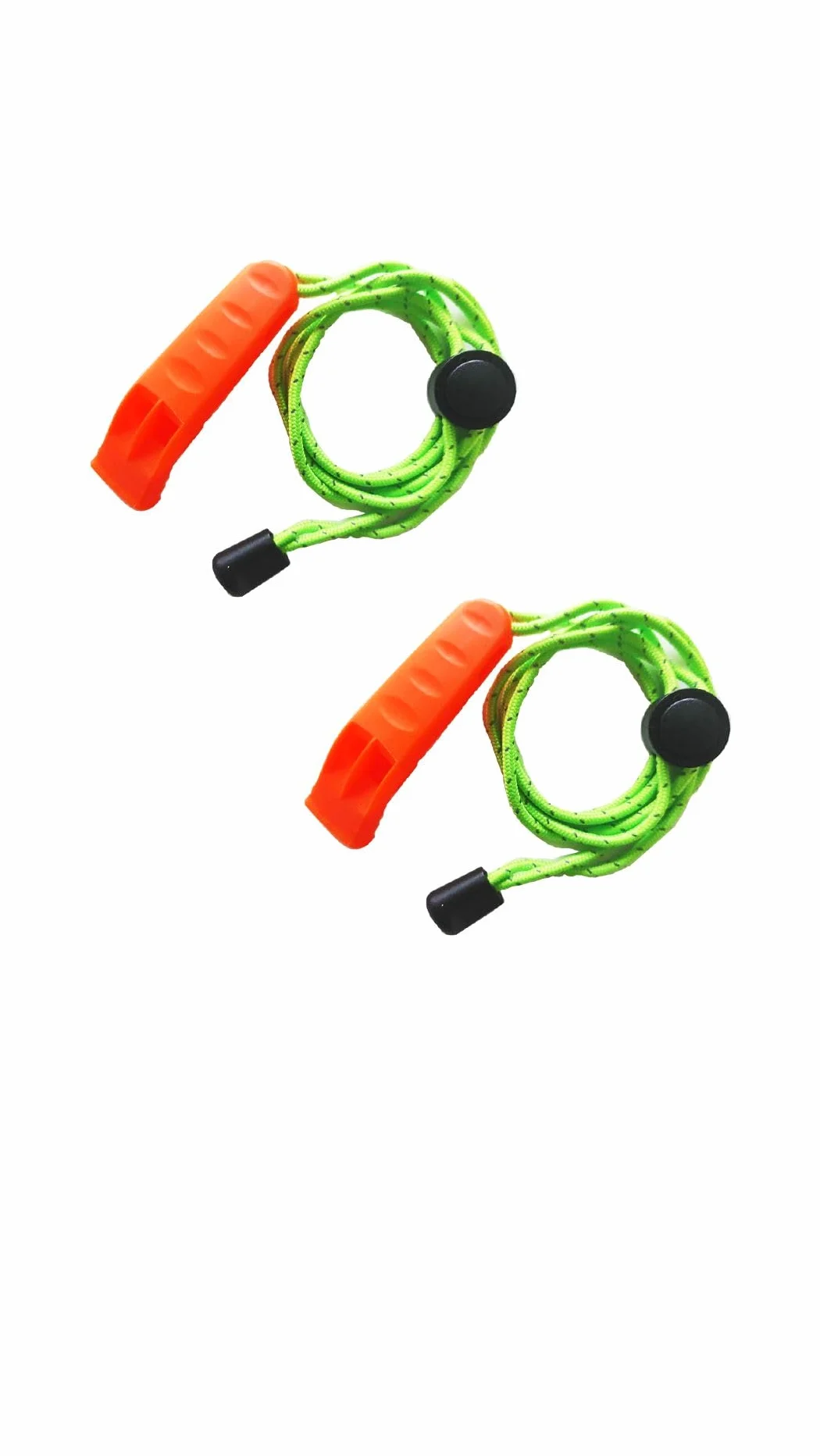 Silbato de emergencia con cordón Silbato de seguridad Camping Caminata Rescate Señal Silbato de supervivencia (SFV90149)