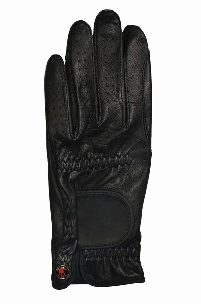 Hauke Schmidt guantes de equitación "Galaxy" en diferentes coloures y tamaños, color - negro, tamaño 10