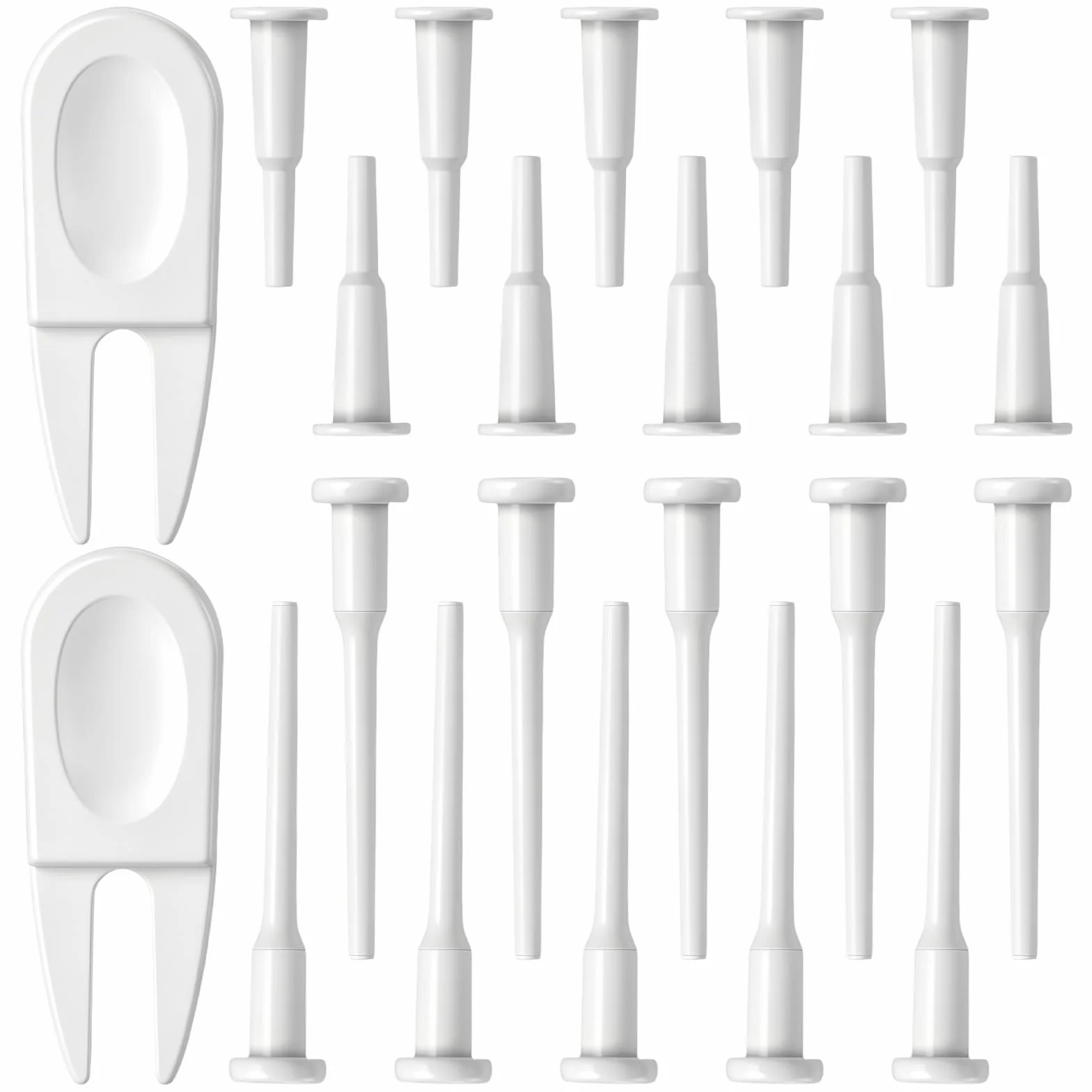 Tapones de bola de yoga, 20 tapones de aire con 2 herramientas de extracción, kit de repuesto de tapón de bola de ejercicio, bola de ejercicio, tapón de aire para pelotas de pilates, pelotas