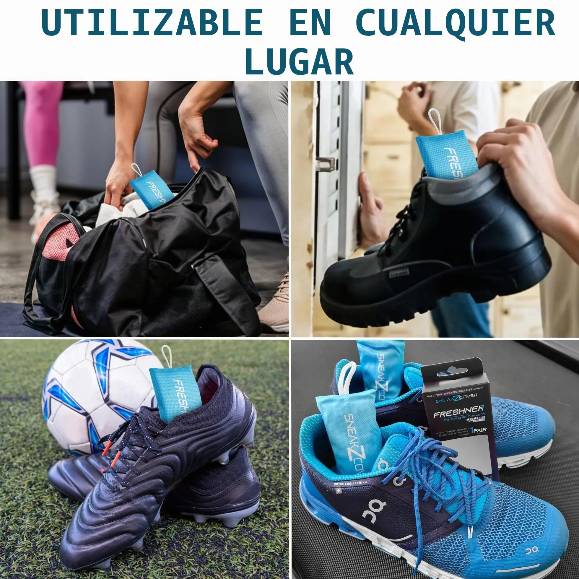 Desodorante de zapatos contra pies sudorosos, elimina olores, fragancia fresca para calzado deportivo