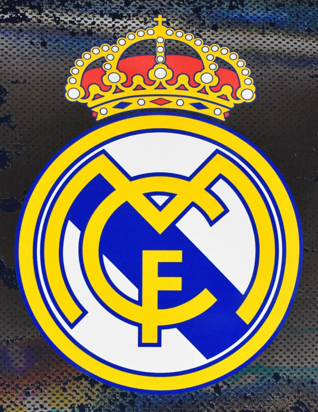 Sudadera Navy - Real Madrid CF Metallic Logo - Official Licensed Product