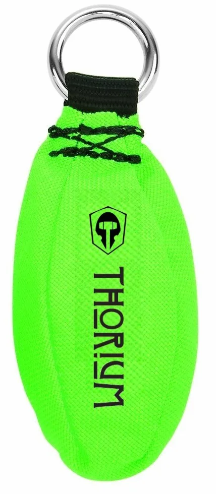 THORIUM Multiuso Lanzar Bolso Arborista para podar el árbol - Color Verde 16oz (450g)
