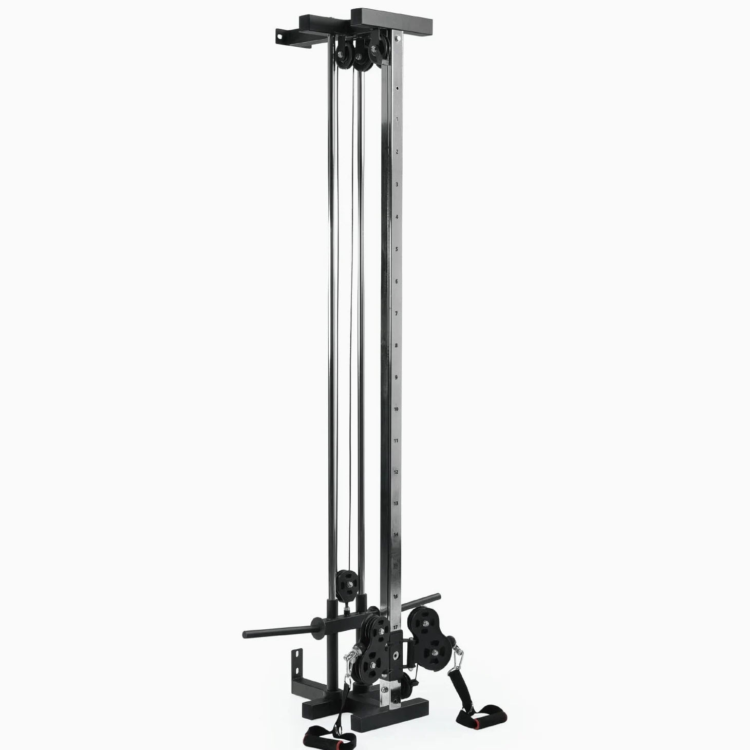 Dione CS15 - Torre de tracción de cable Single Pulley Cable Crossover - Negro