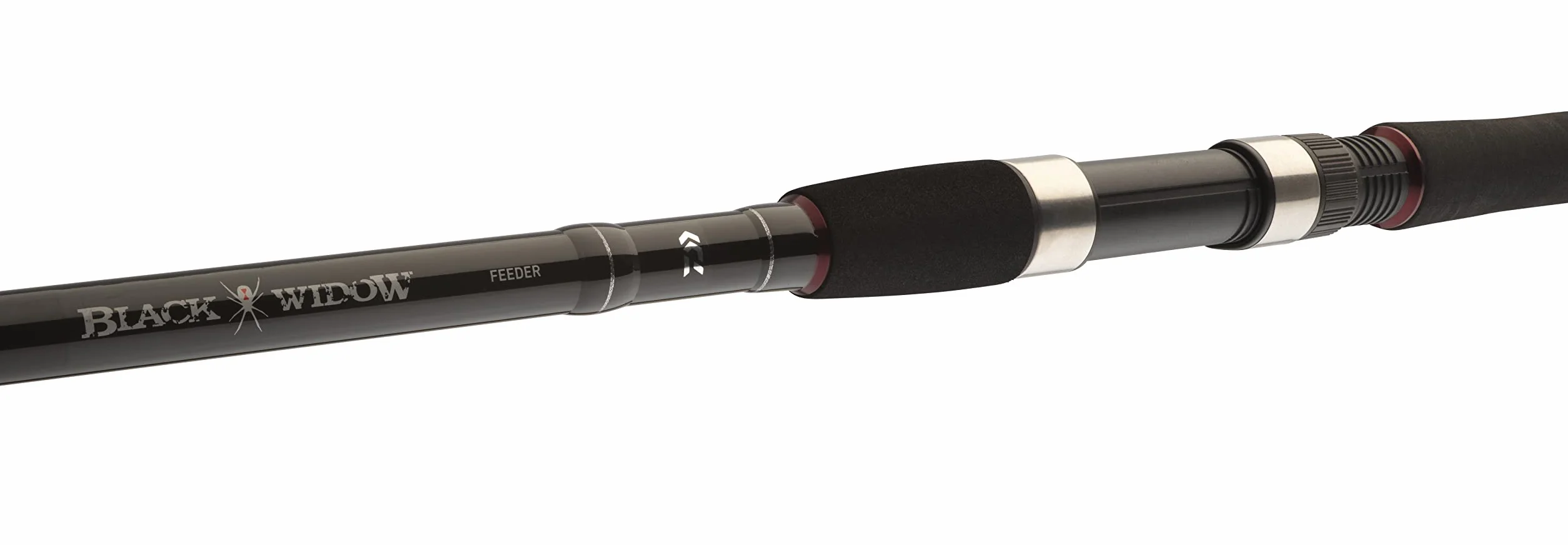 Daiwa Black Widow Feeder, 3 metros, 0-80 gramos, 5 secciones, caña de pescar depredadores, 11789-305