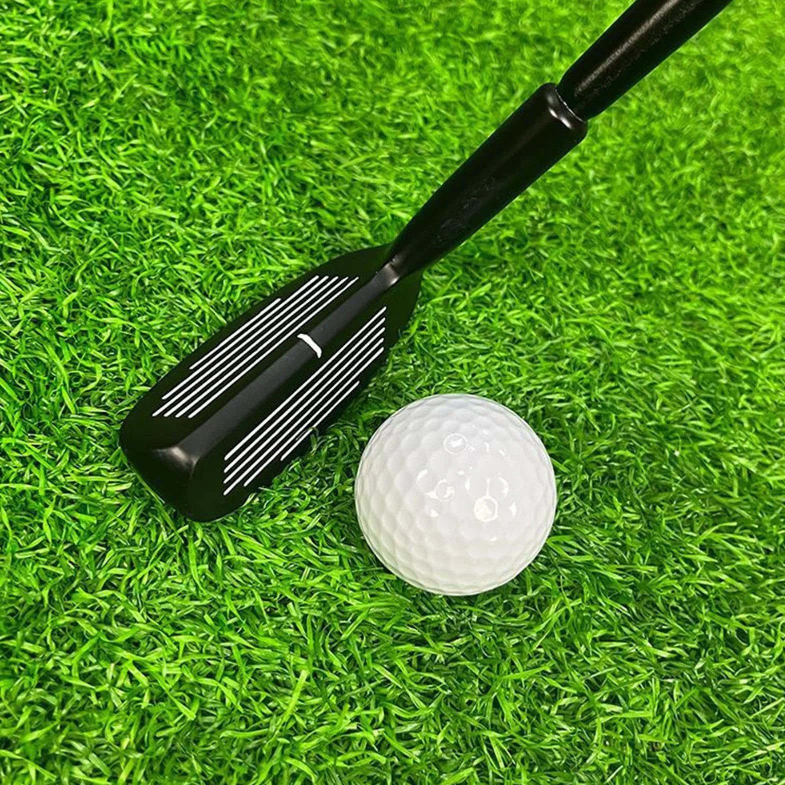 Chipper, de Golf para Hombre, Pala telescópica de aleación de Zinc, Ajustable con Escala, para diestros y Zurdos, Putter de Golf Resistente, para niños Adultos