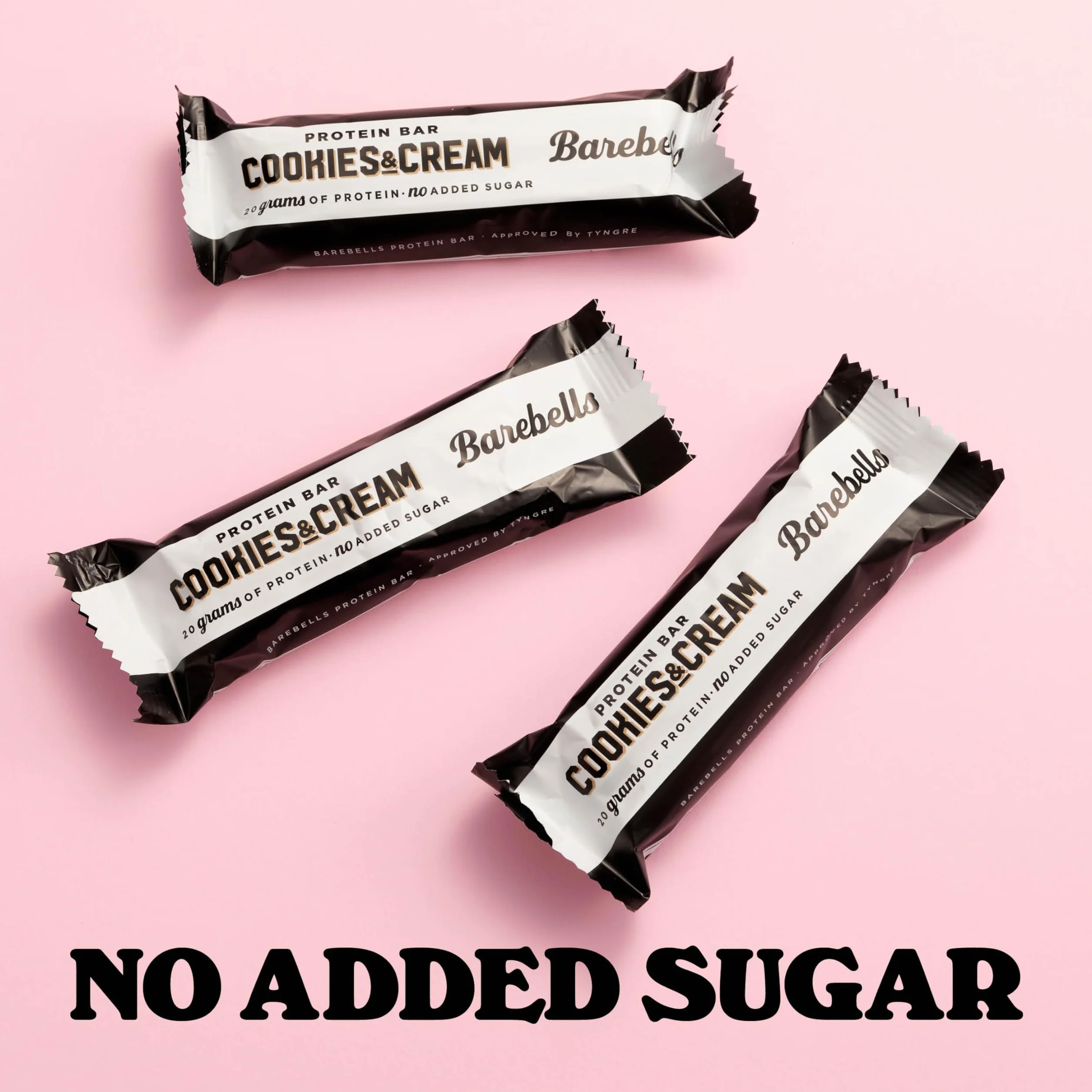 Barebells Cookies and Cream Protein Bars 20g Protein 12x55g Low Sugar