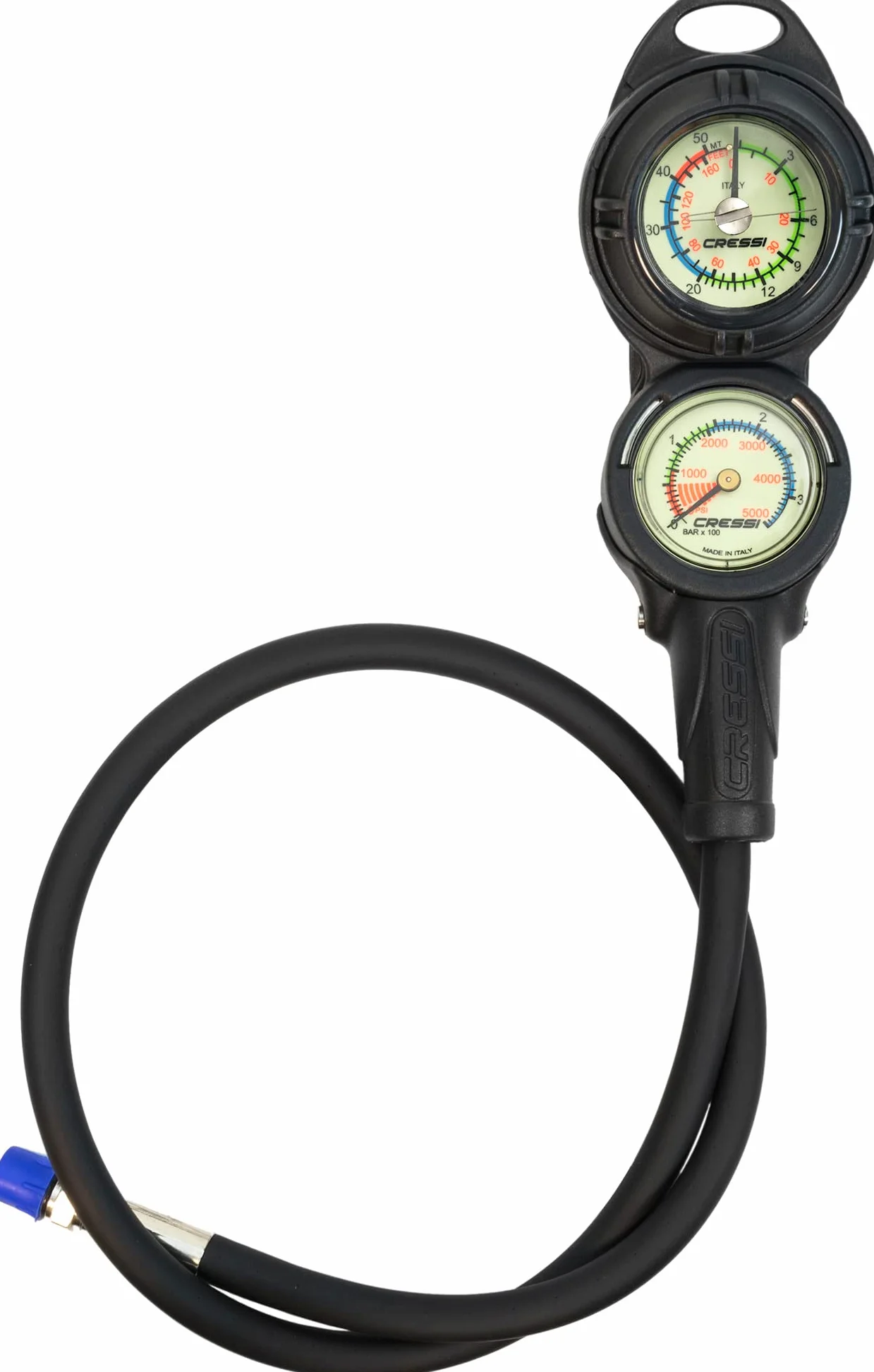 Cressi Consola PD2, negro, fluo global