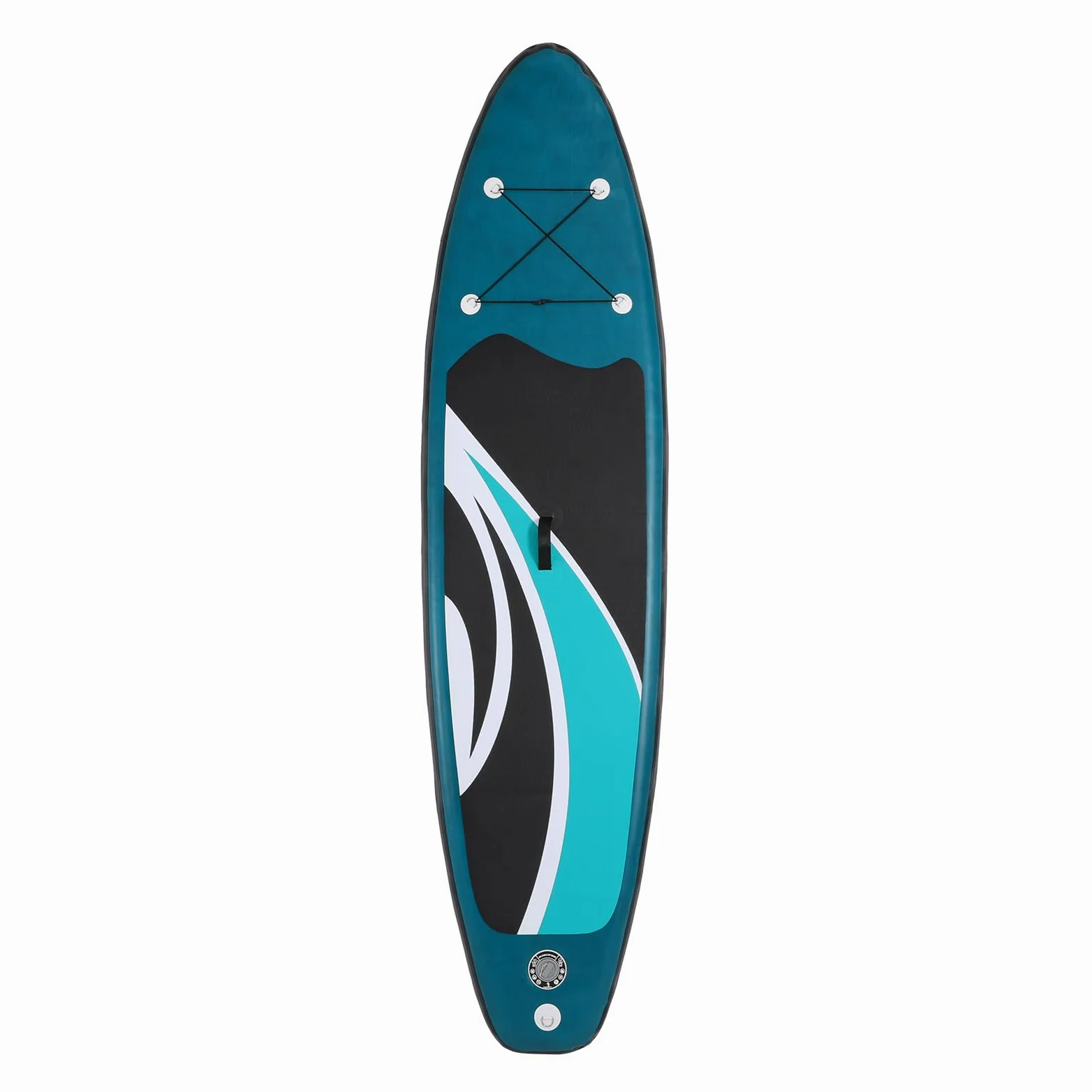 Juego de tabla inflable de hasta 150 kg, equipamiento deportivo para deportes acuáticos | Stand Up Paddling Board, Green Surfboard-Set Stabil Leicht VollSet Tragetasche Paddling Finnen Luftpumpe Leash Repair Kit