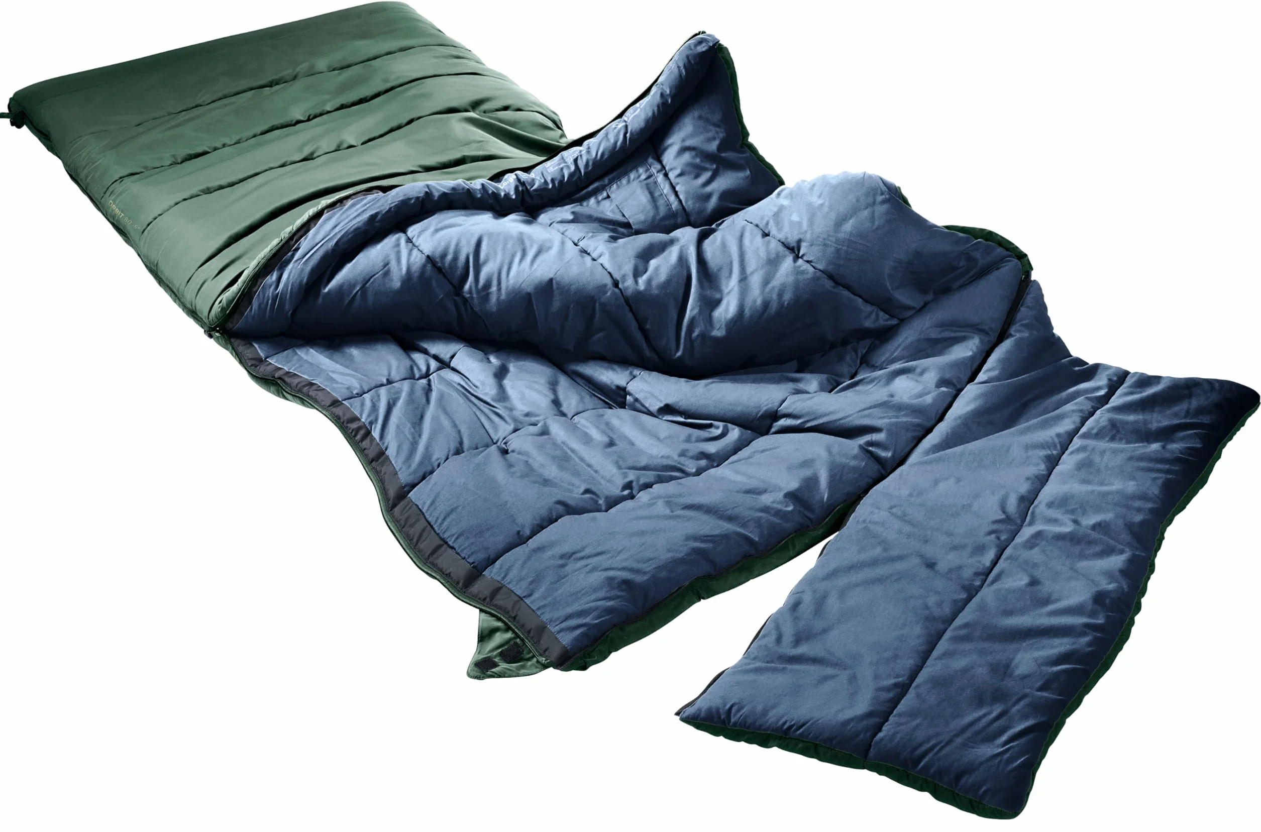 deuter Orbit SQ -5C/23F Saco de Dormir de Fibra sintética, Saco de Dormir de Manta