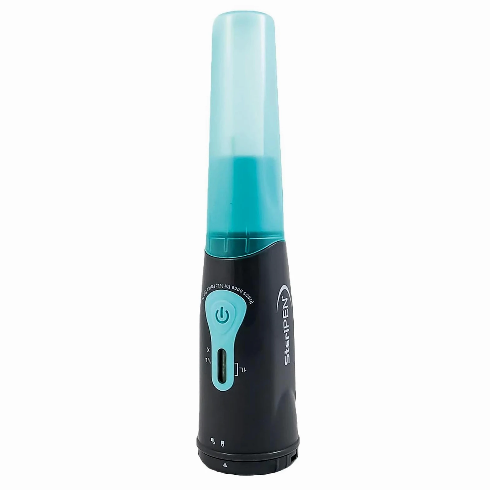 Purificador de agua SteriPen Aqua UV - Ideal para viajes y aventuras al aire libre - Elimina el 99,9% de virus, bacterias y protozoos en 90 segundos, de forma segura y sin productos químicos.