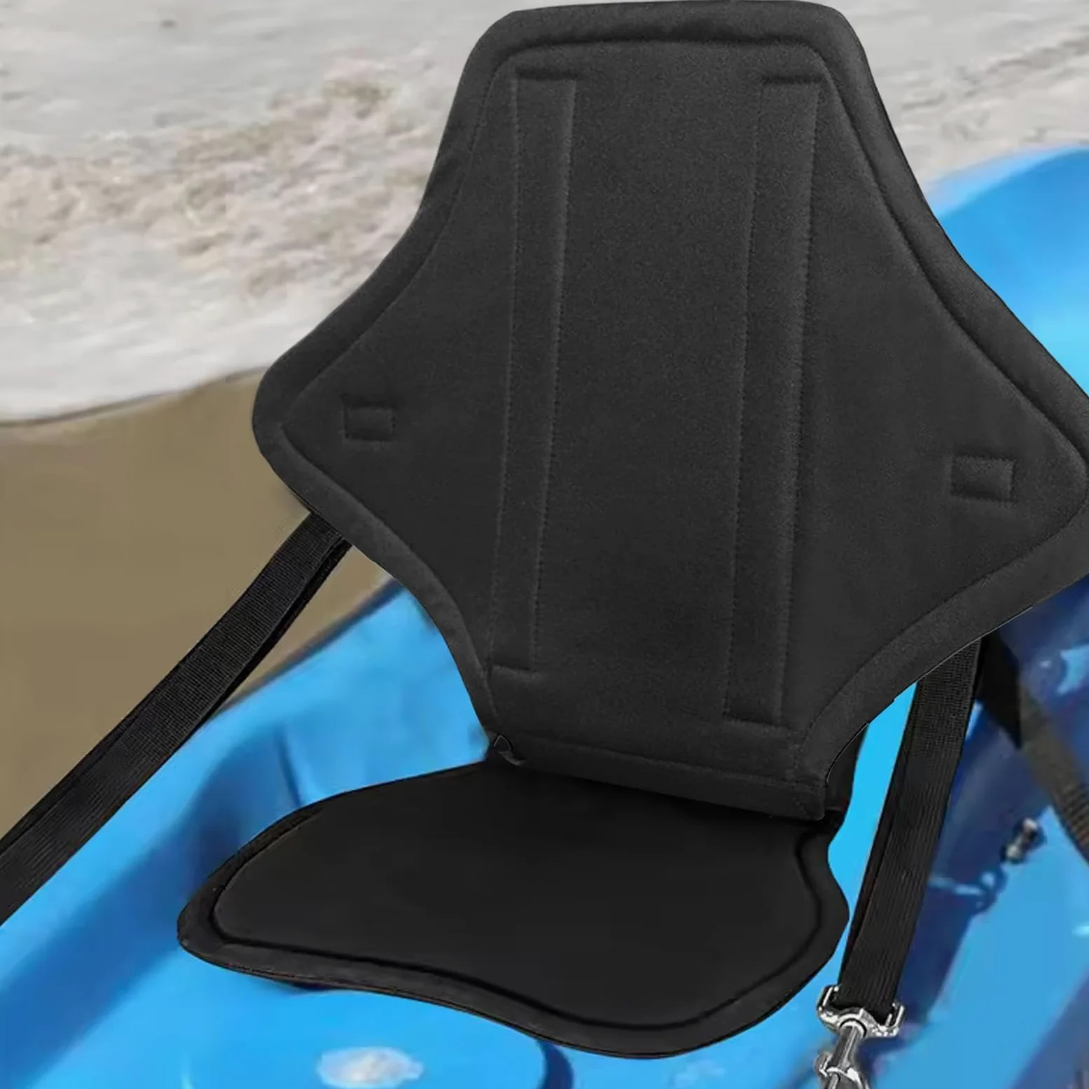 Asiento de paddleboard | Silla de apoyo de espalda desmontable con correa ajustable, asiento de silla de canoa, para hombres, mujeres, jóvenes, adolescentes, aficionados, entusiastas