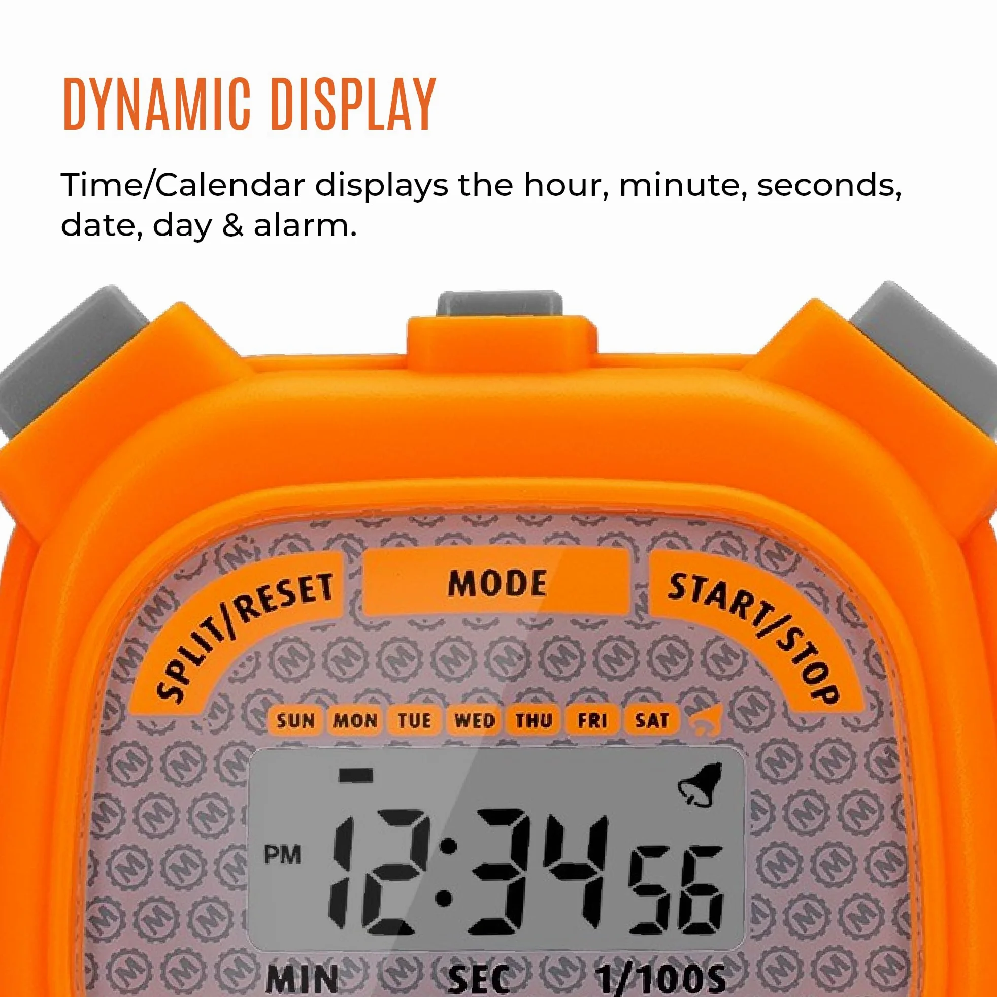 Marathon Adanac 3000 Digital cronómetro temporizador con pantalla extra grande y botones, resistente al agua