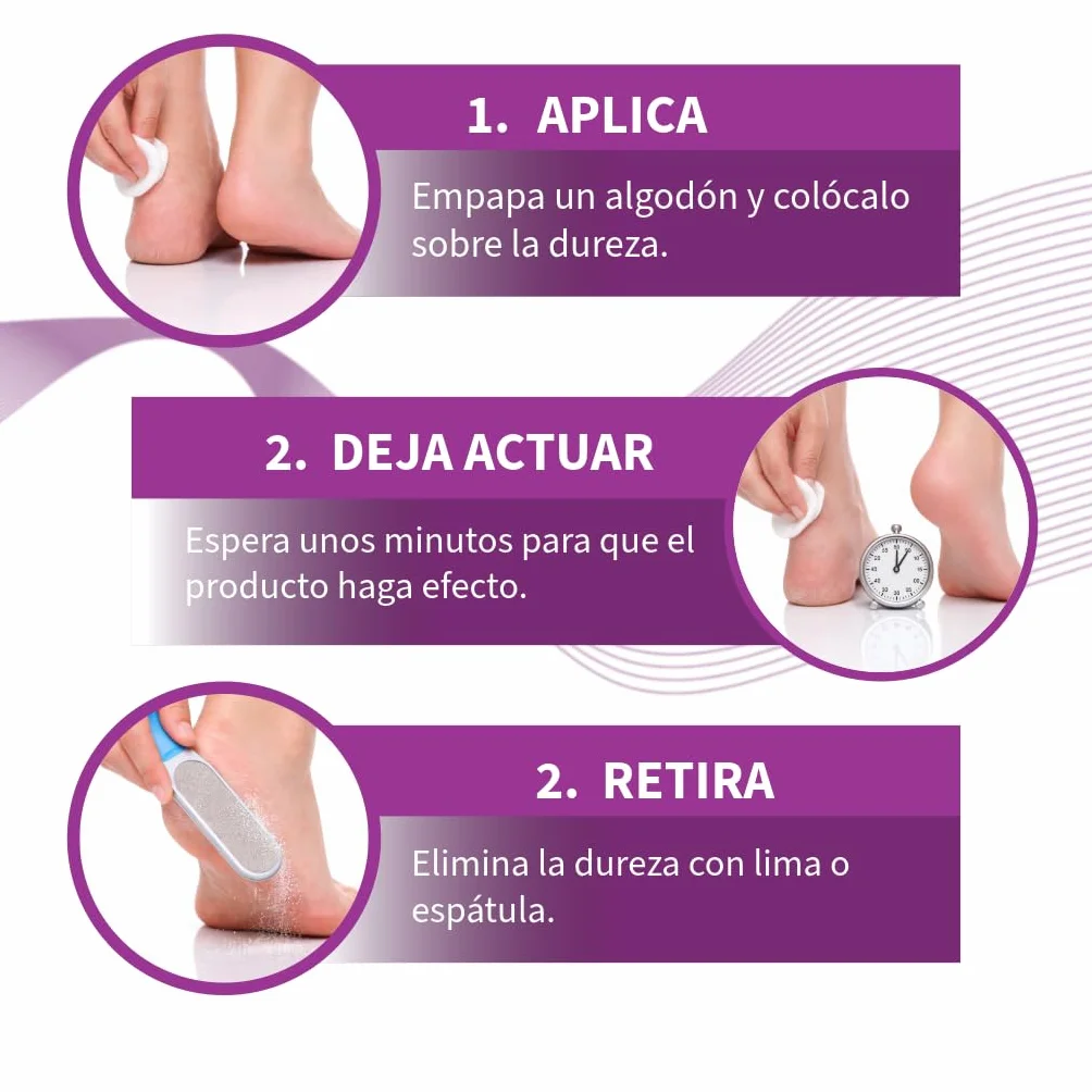 Ablandador de Durezas y Callos Profesional 500ml Eliminador de Callos en Pies Tratamiento Pedicura