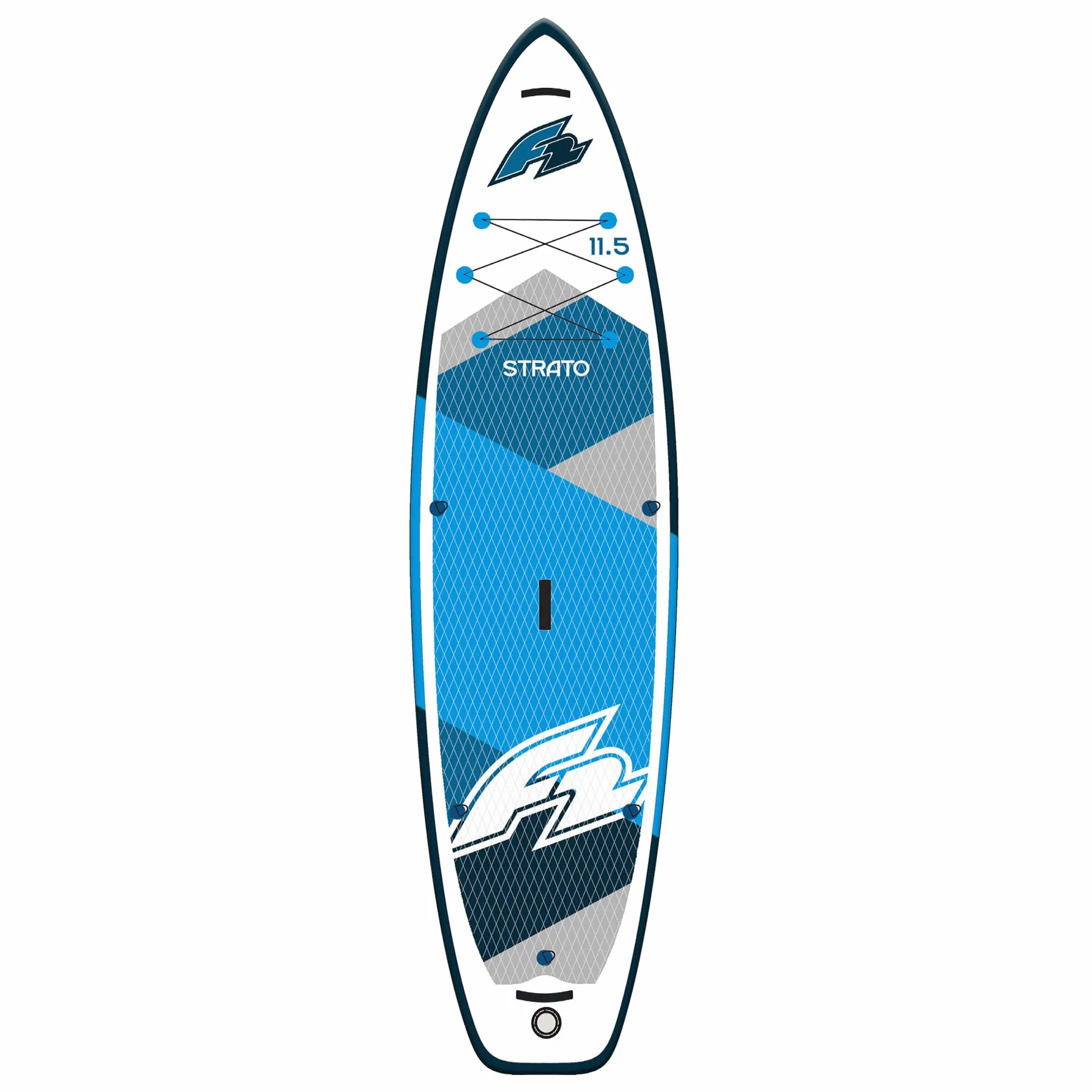 SUP F2 Strato Combo - Tabla de surf hinchable para principiantes y avanzados con accesorios