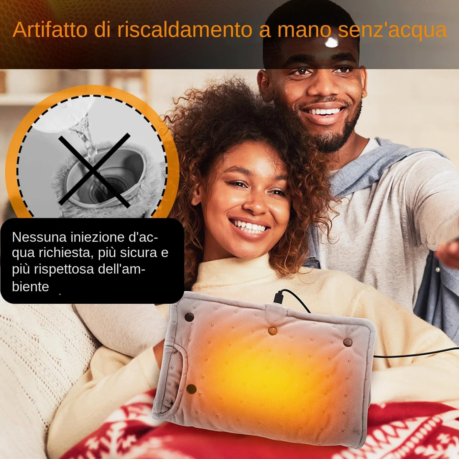 SCCA - Calentador de manos eléctrico, calentador de manos eléctrico, calentador de manos enchufable, calentador de manos de invierno, calentador de manos de otoño, funda de calefacción estable